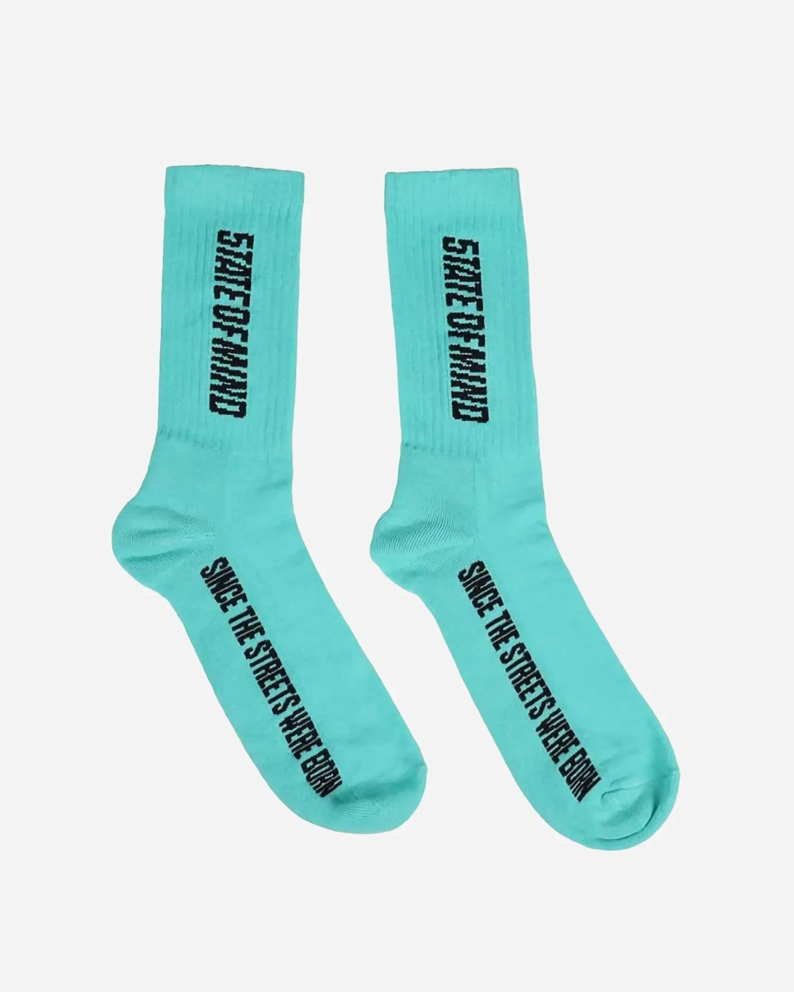 5tate Of Mind - Box Logo Teal Socks