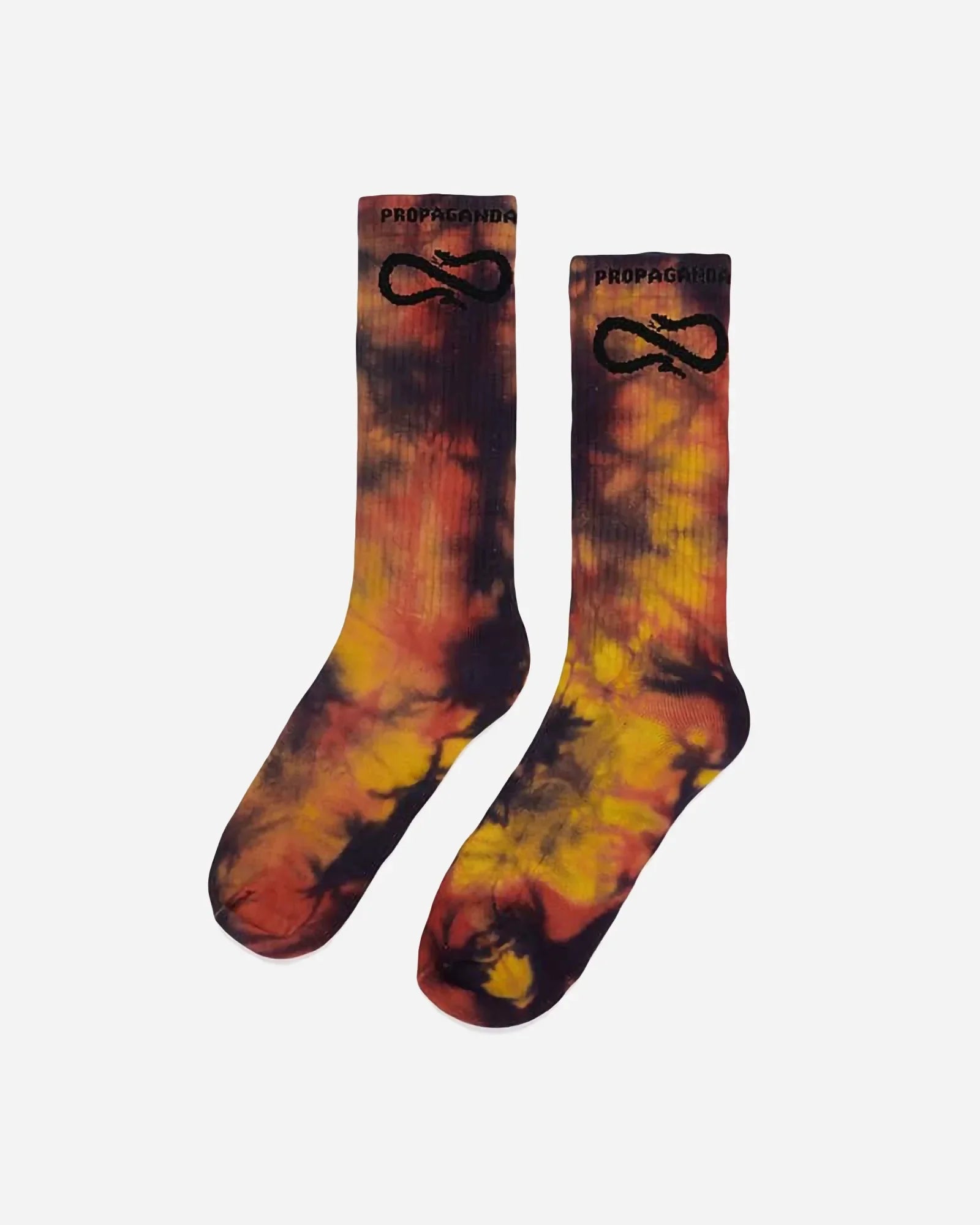 Propaganda Logo Mid Socks Tie Dye Violet