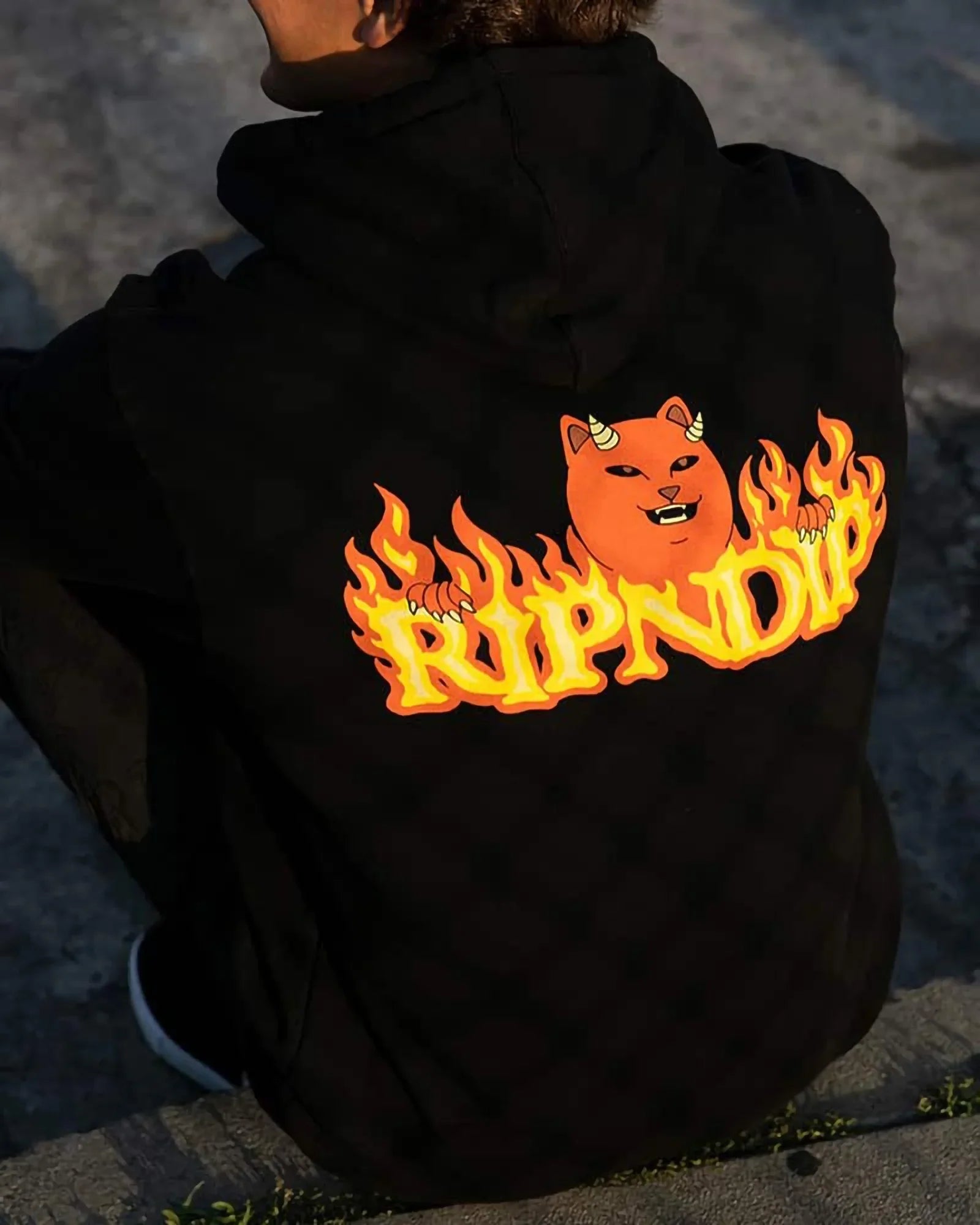 Ripndip Devils Work Hoodie Black