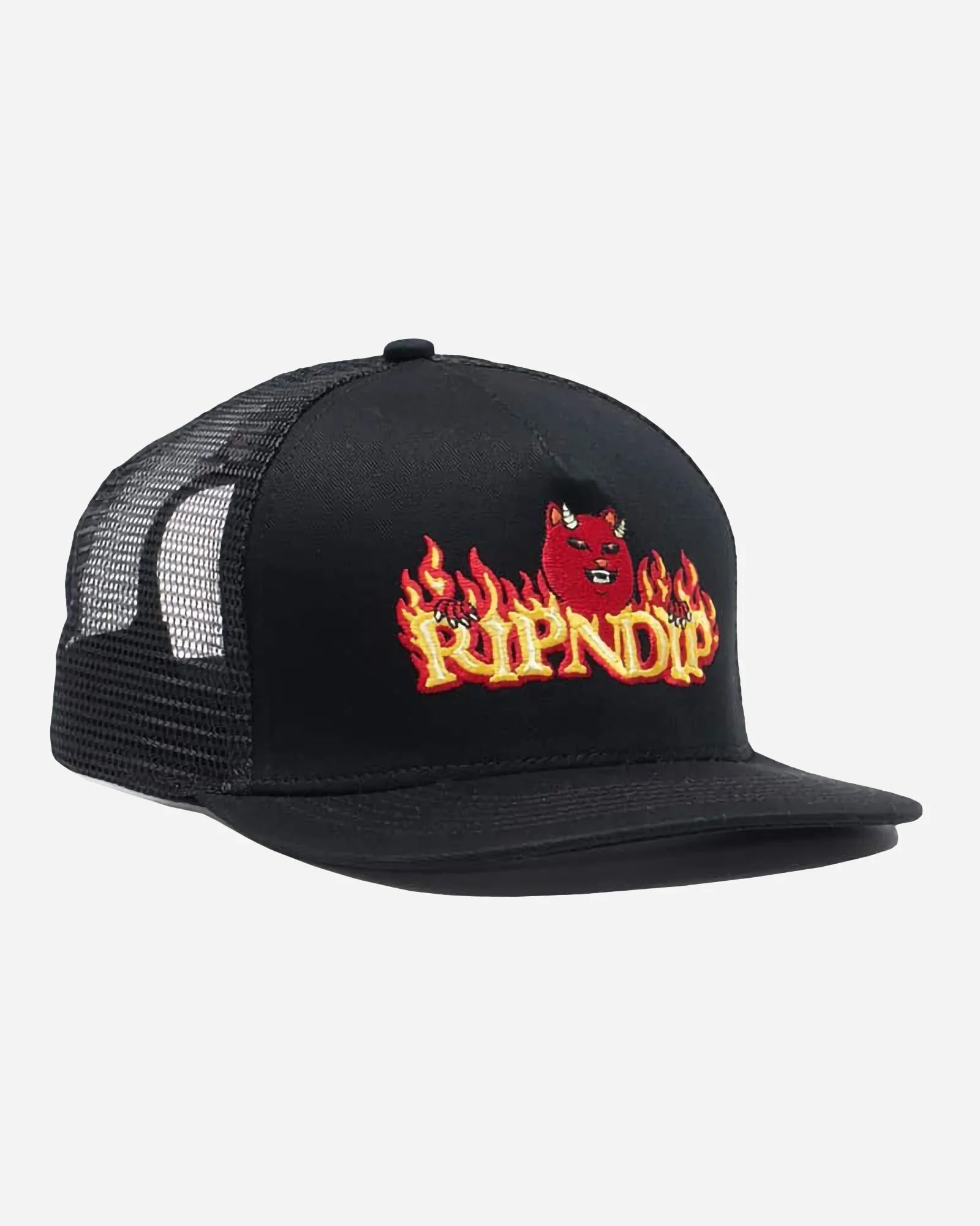 Ripndip Devils Work Trucker Hat Black