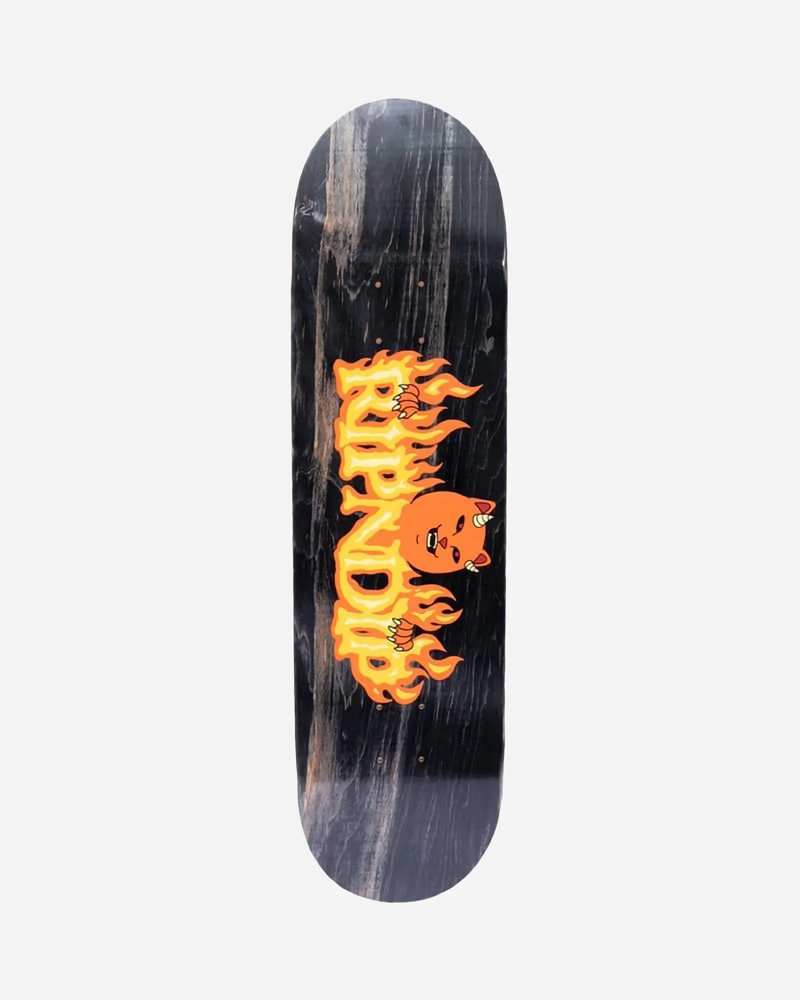 Ripndip Devils Work Skateboard Deck (Black) 8.25"