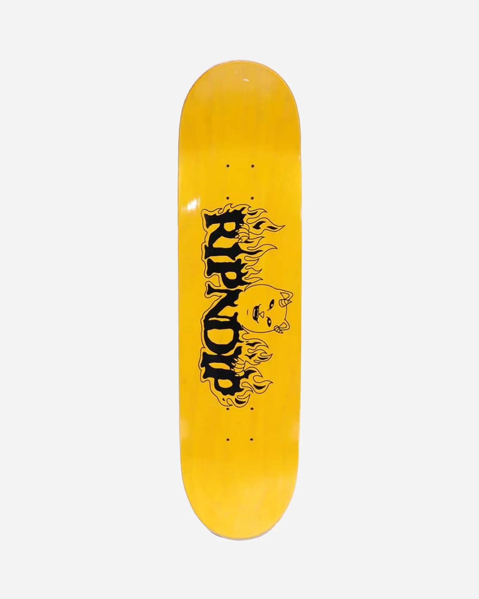 Ripndip Devils Work Skateboard Deck (Black) 8.25"