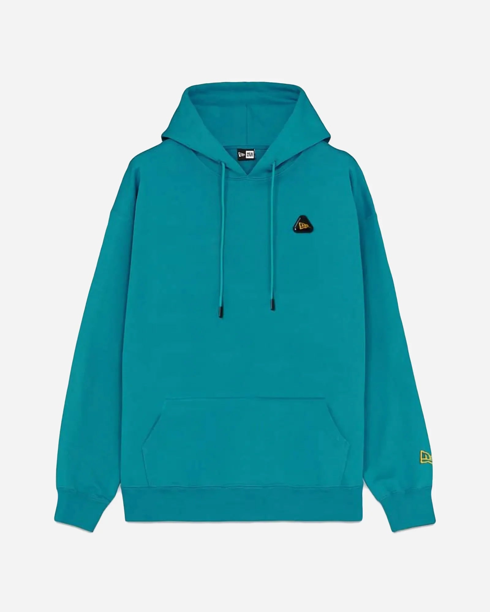 New Era Rubber Patch Oversize Hoodie Aqua