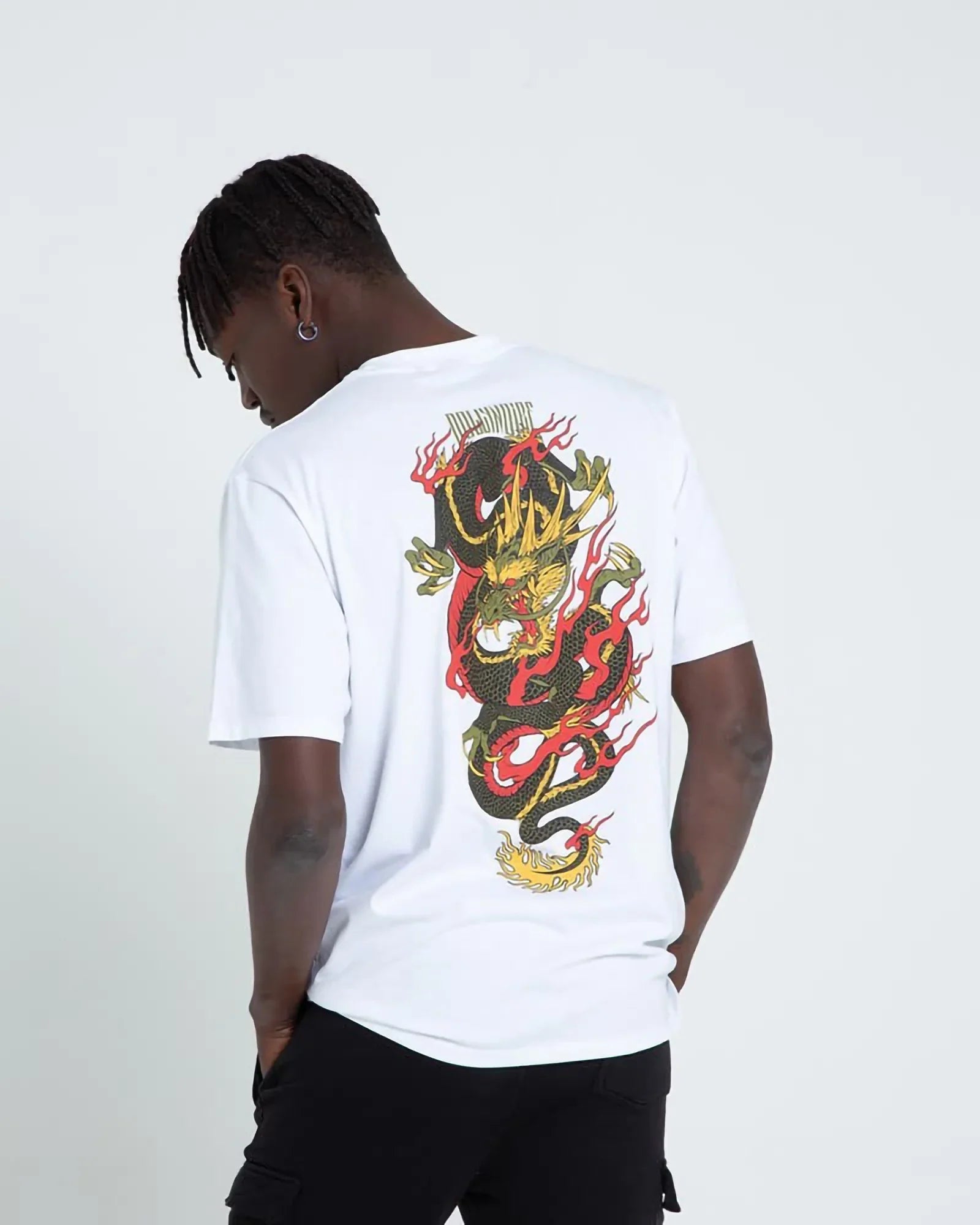 Dolly Noire Ryu Dragon Tee White