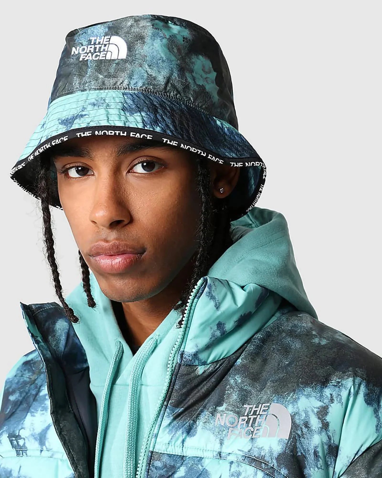 The North Face - Cypress Bucket Hat Wasabi Ice Dye Print