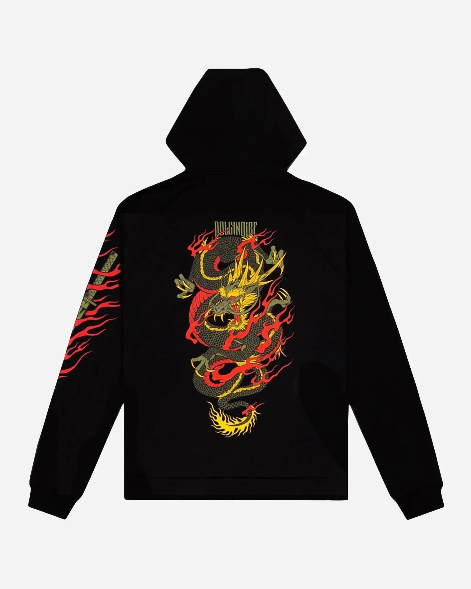 Dolly Noire Ryu Dragon Hoodie Black