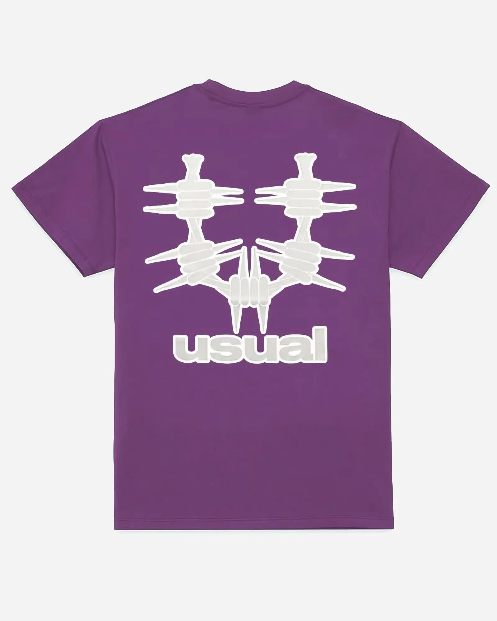 Usual Outline Og T-shirt Purple