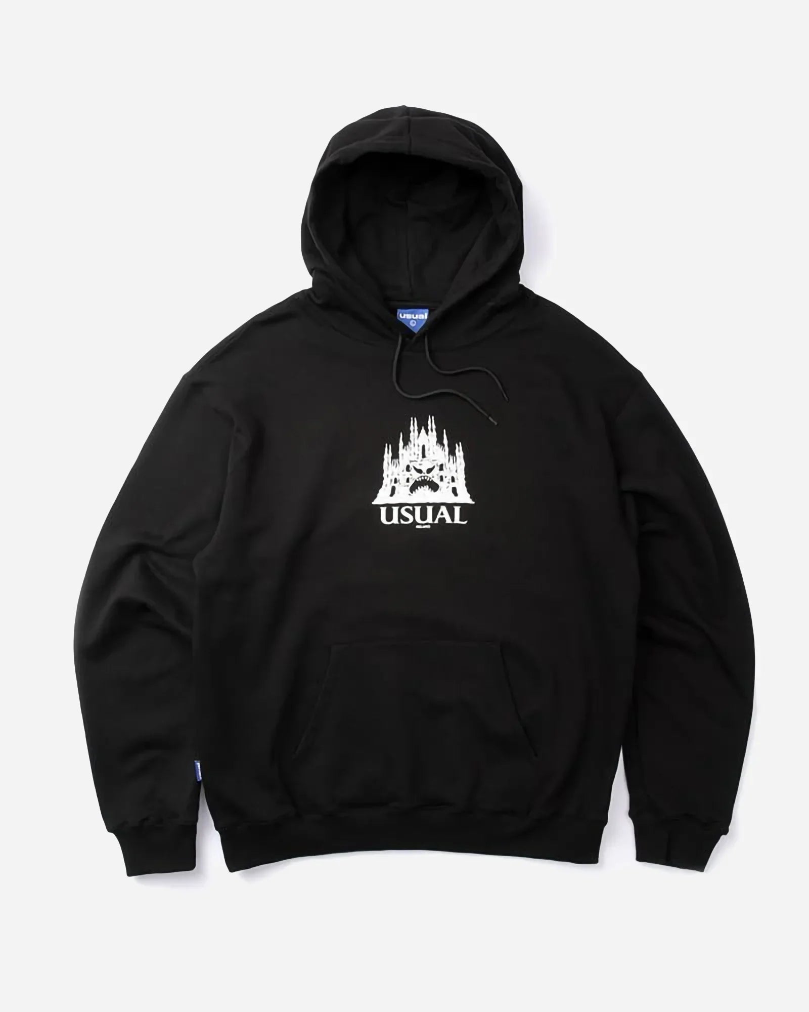 Usual Dome Hoodie Black