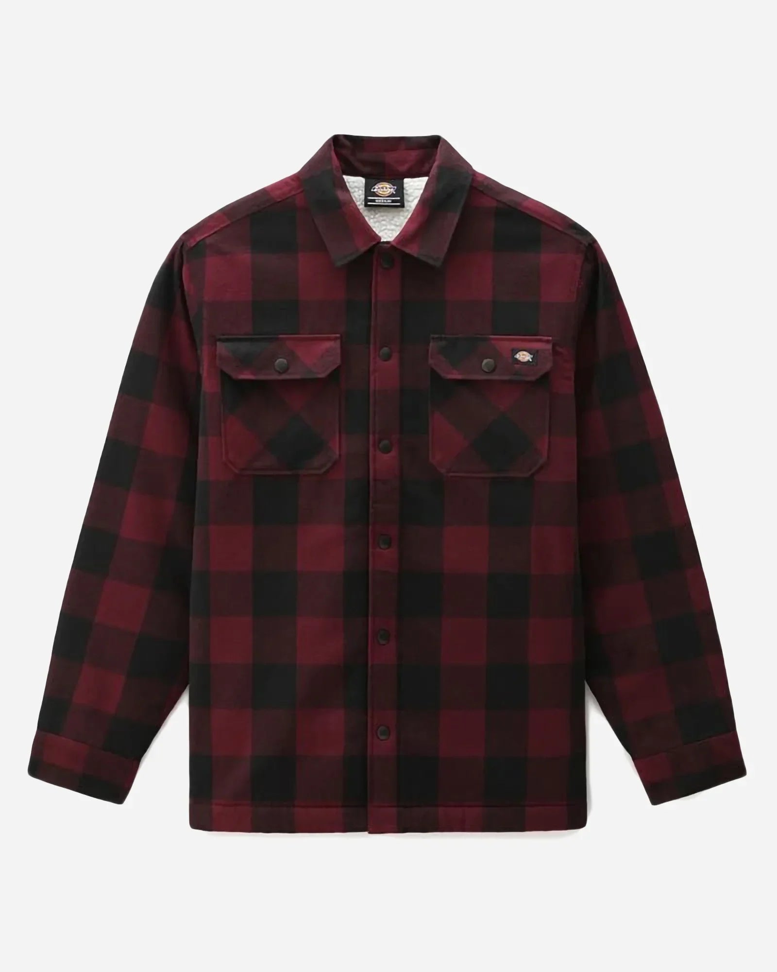 Dickies - Camicia Sacramento Fleece Maroon