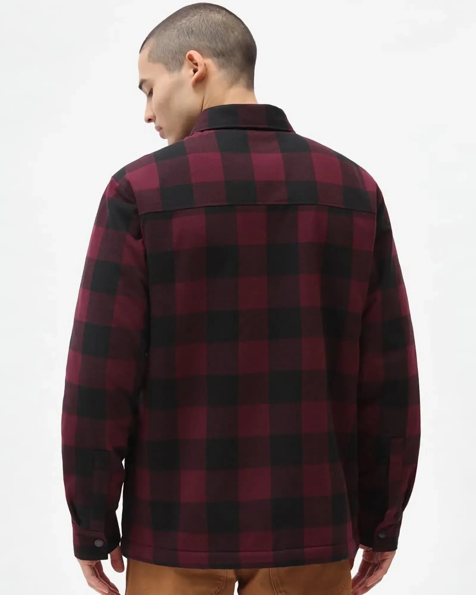 Dickies - Camicia Sacramento Fleece Maroon