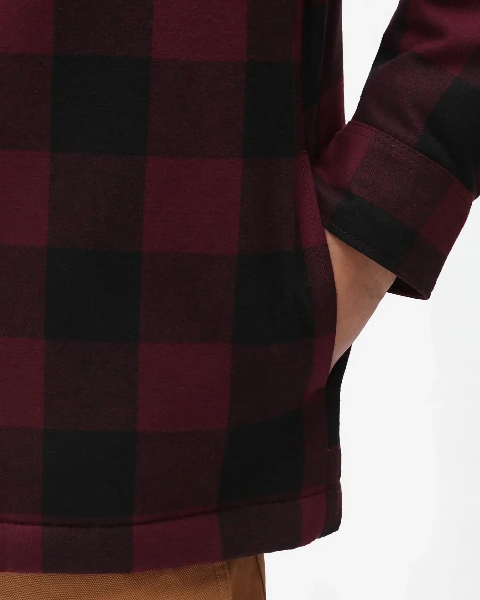 Dickies - Camicia Sacramento Fleece Maroon