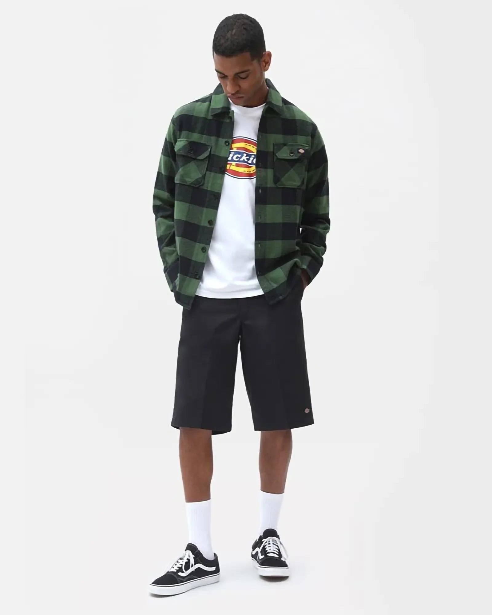 Dickies - Camicia Sacramento Pine Green