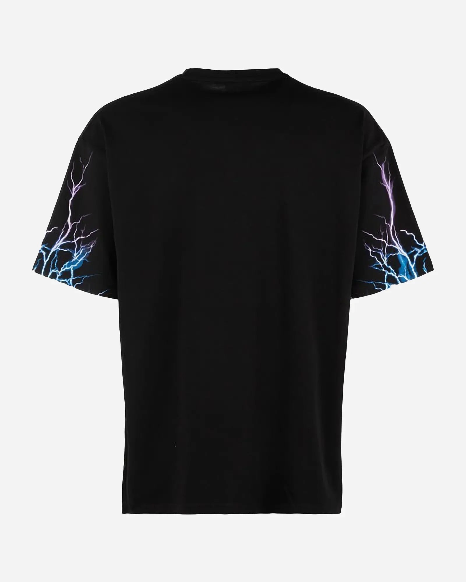 Phobia Blue And Purple Lightning Black Tee