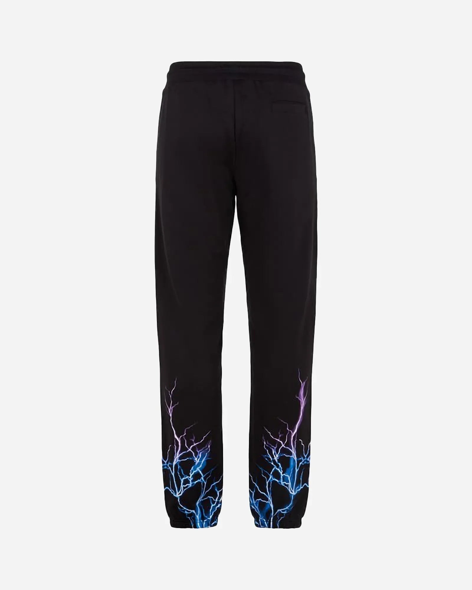 Phobia Blue And Purple Lightning Black Pants