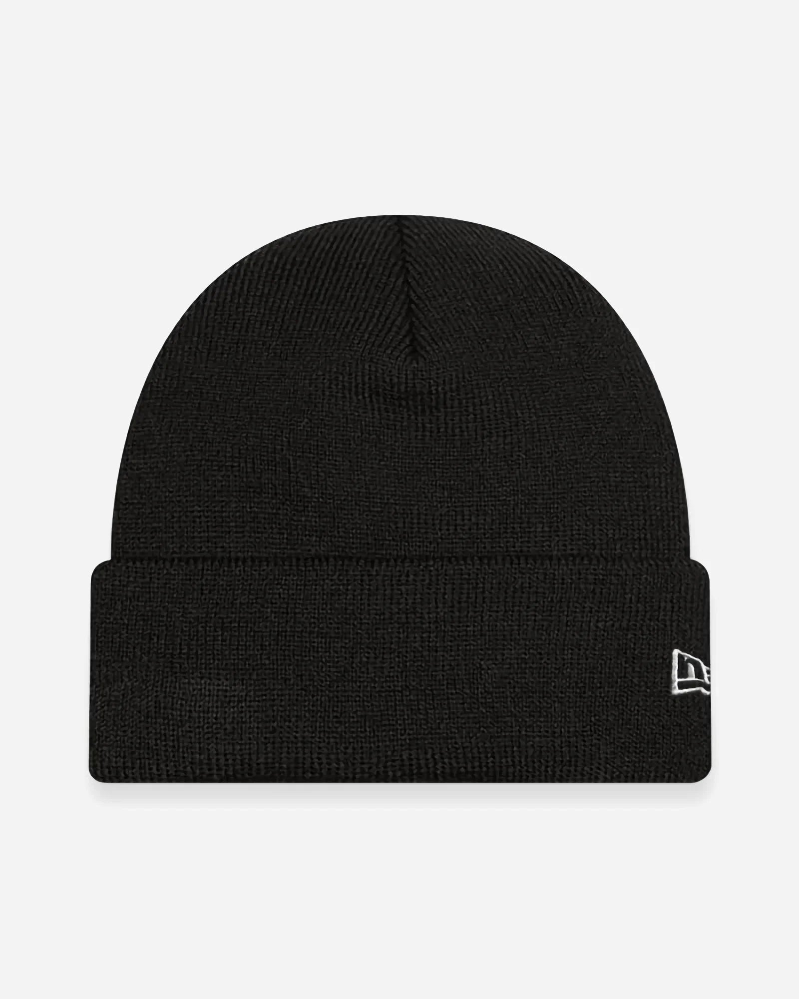 New Era Short Cuff Knit Beanie Black