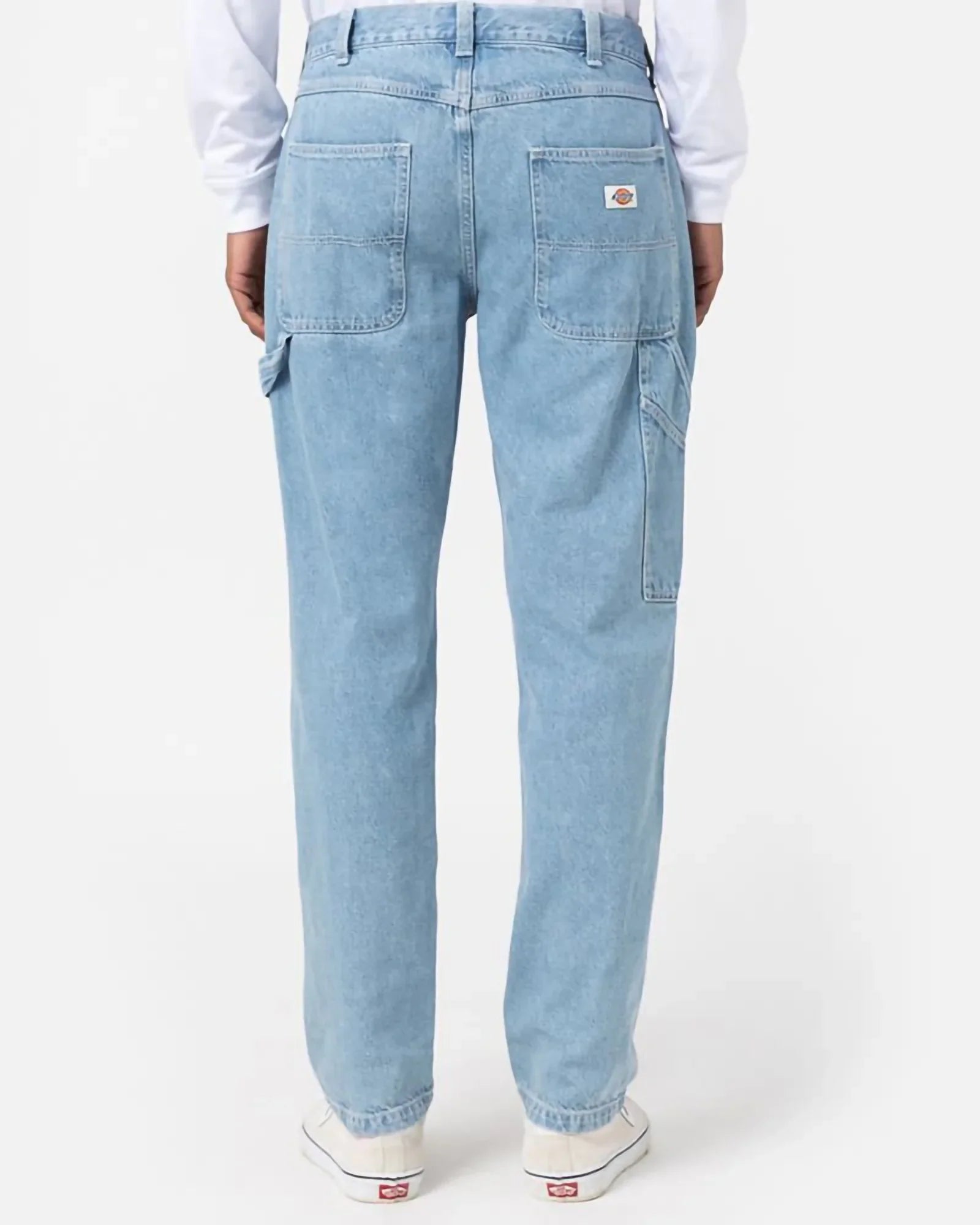 Dickies - Pantaloni Garyville Denim Vintage Blue