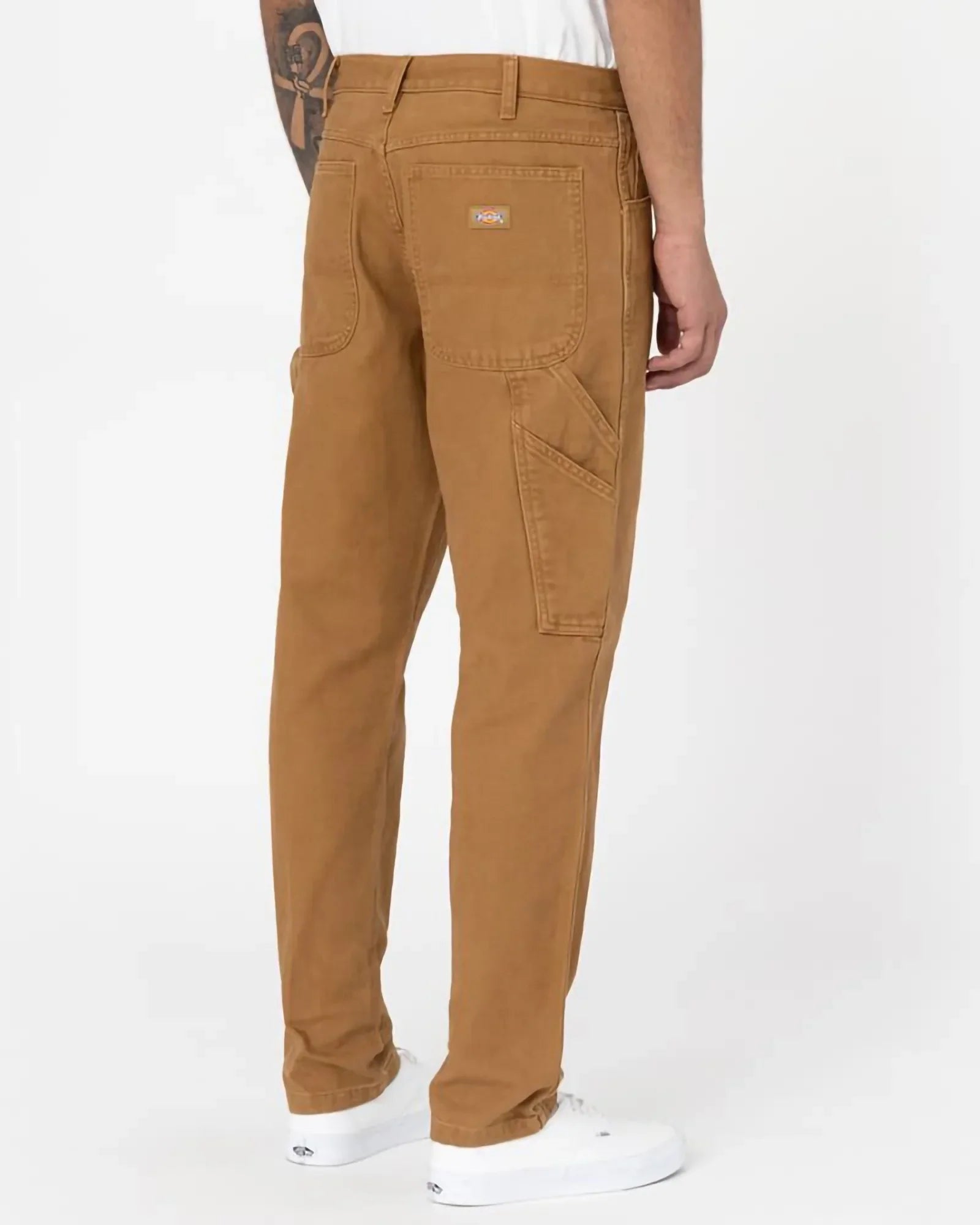 Dickies - Pantaloni Dc Carpenter Stone Wash Brown