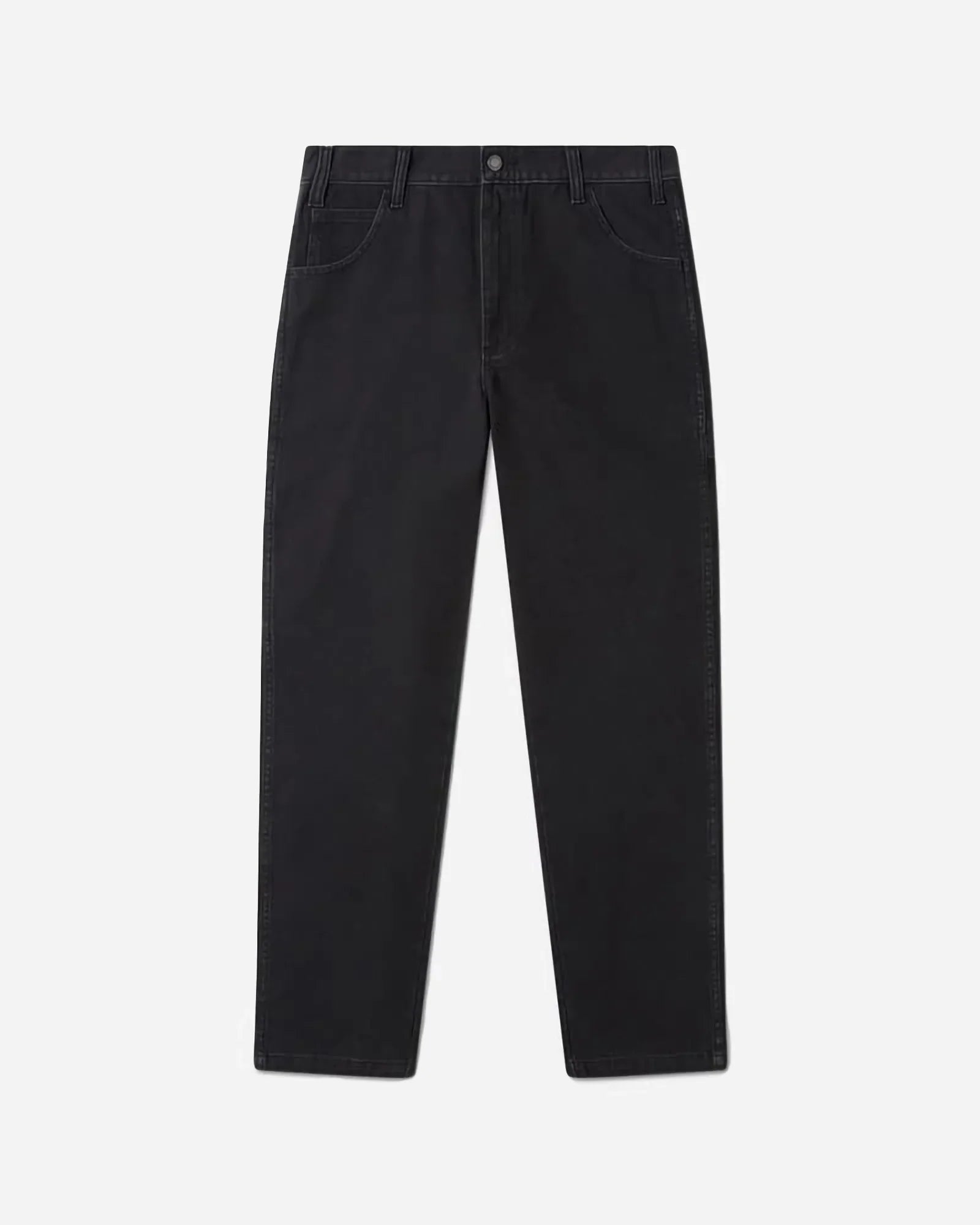 Dickies - Pantaloni Dc Carpenter Stone Wash Black