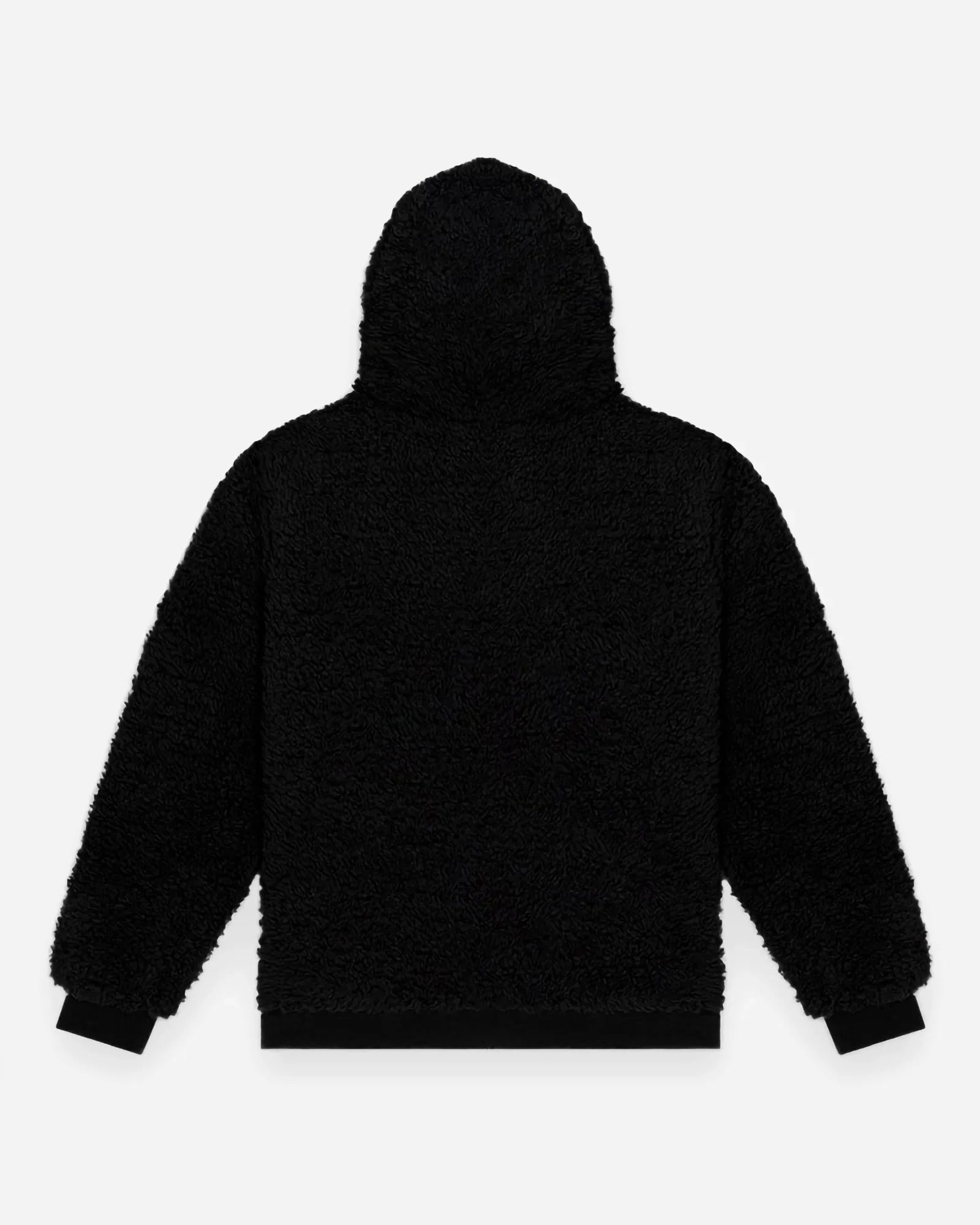 Dolly Noire Sherpa Zip Hoodie Black