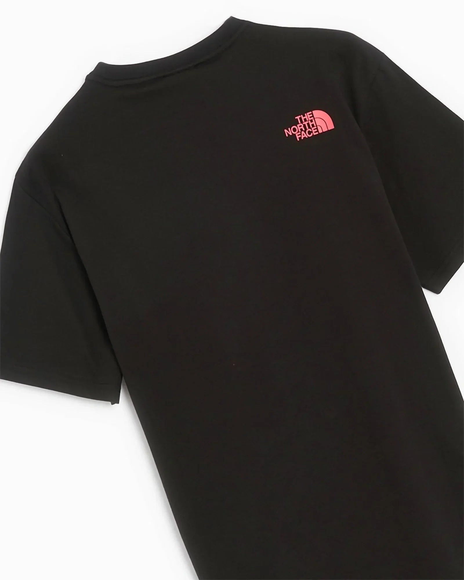 The North Face - Coordinates T-shirt Black / Brilliant Coral