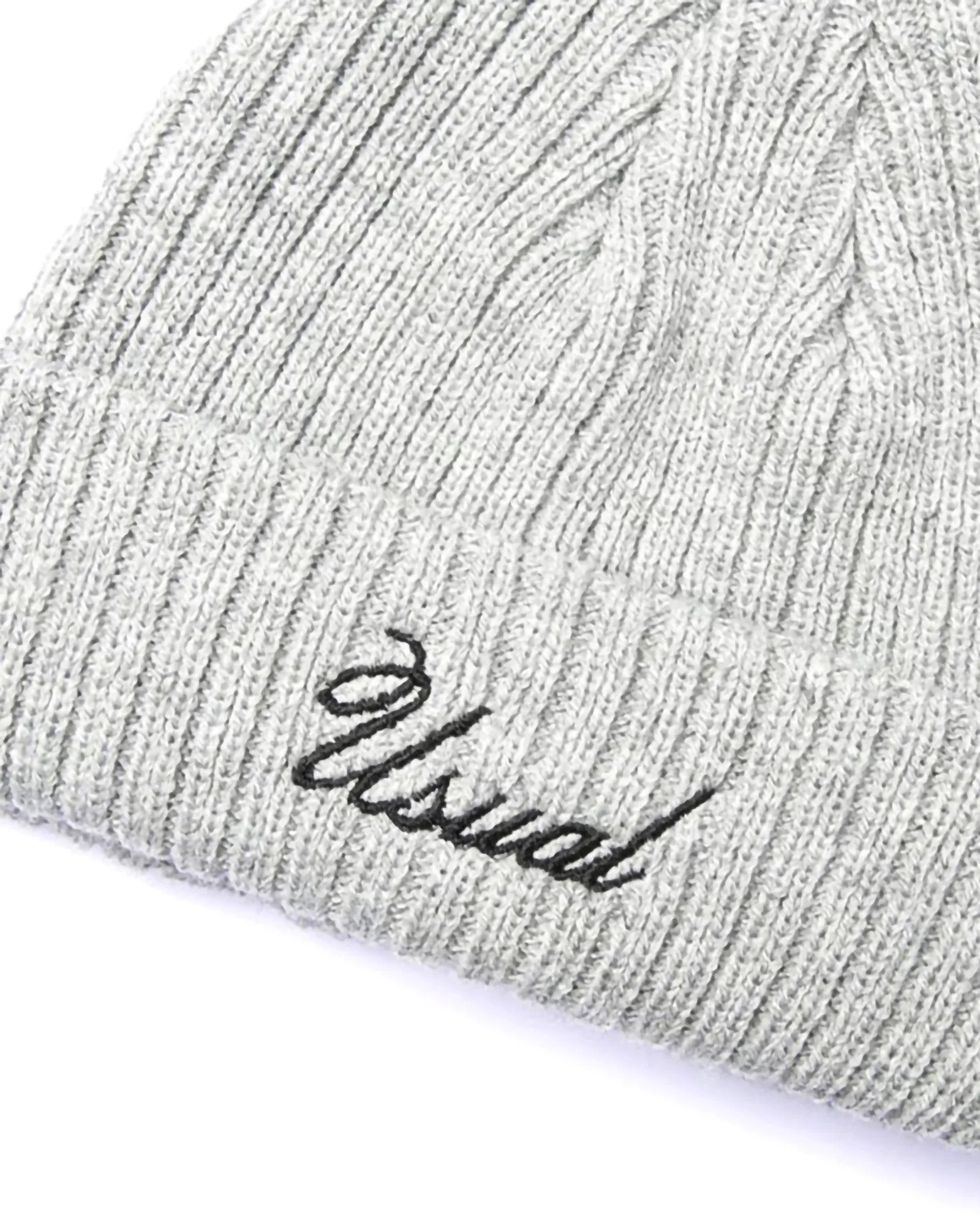 Usual Signature Beanie Grey