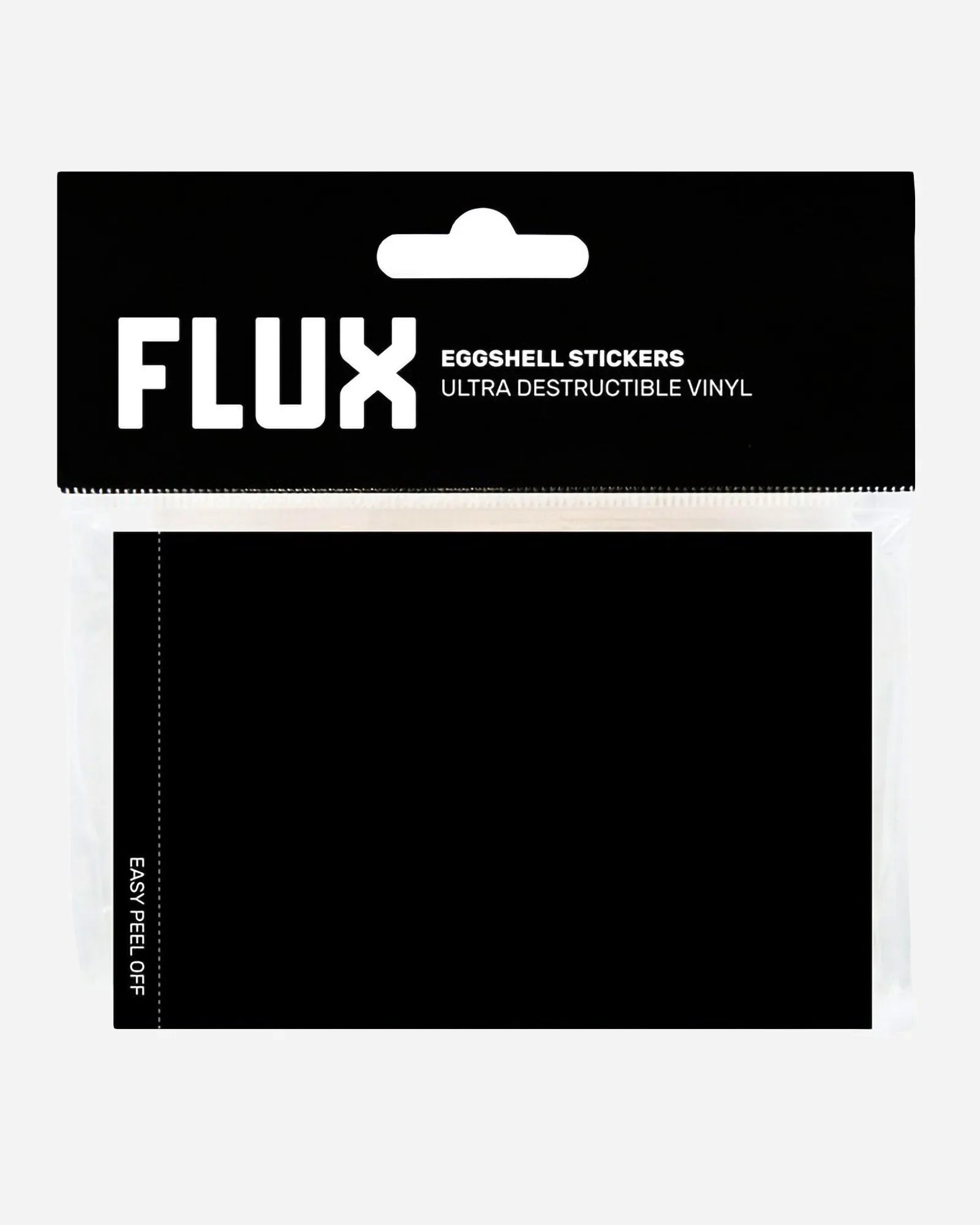 Flux Eggshell Sticker 50pz Black