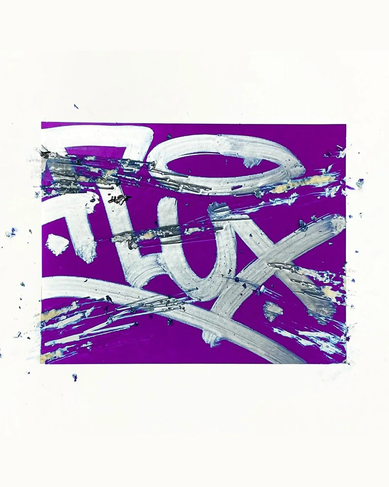 Flux Eggshell Sticker 50pz Purple