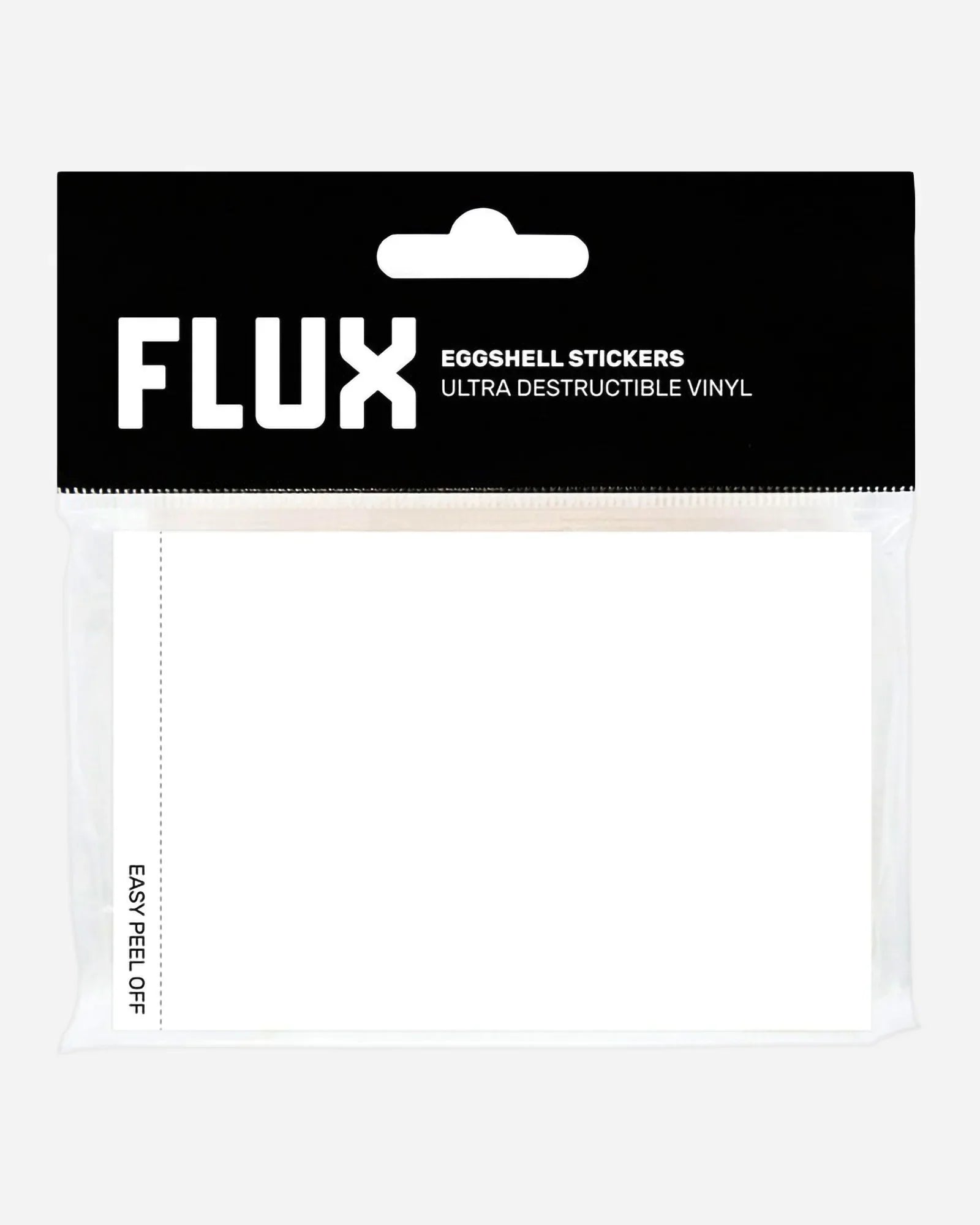 Flux Eggshell Sticker 50pz White