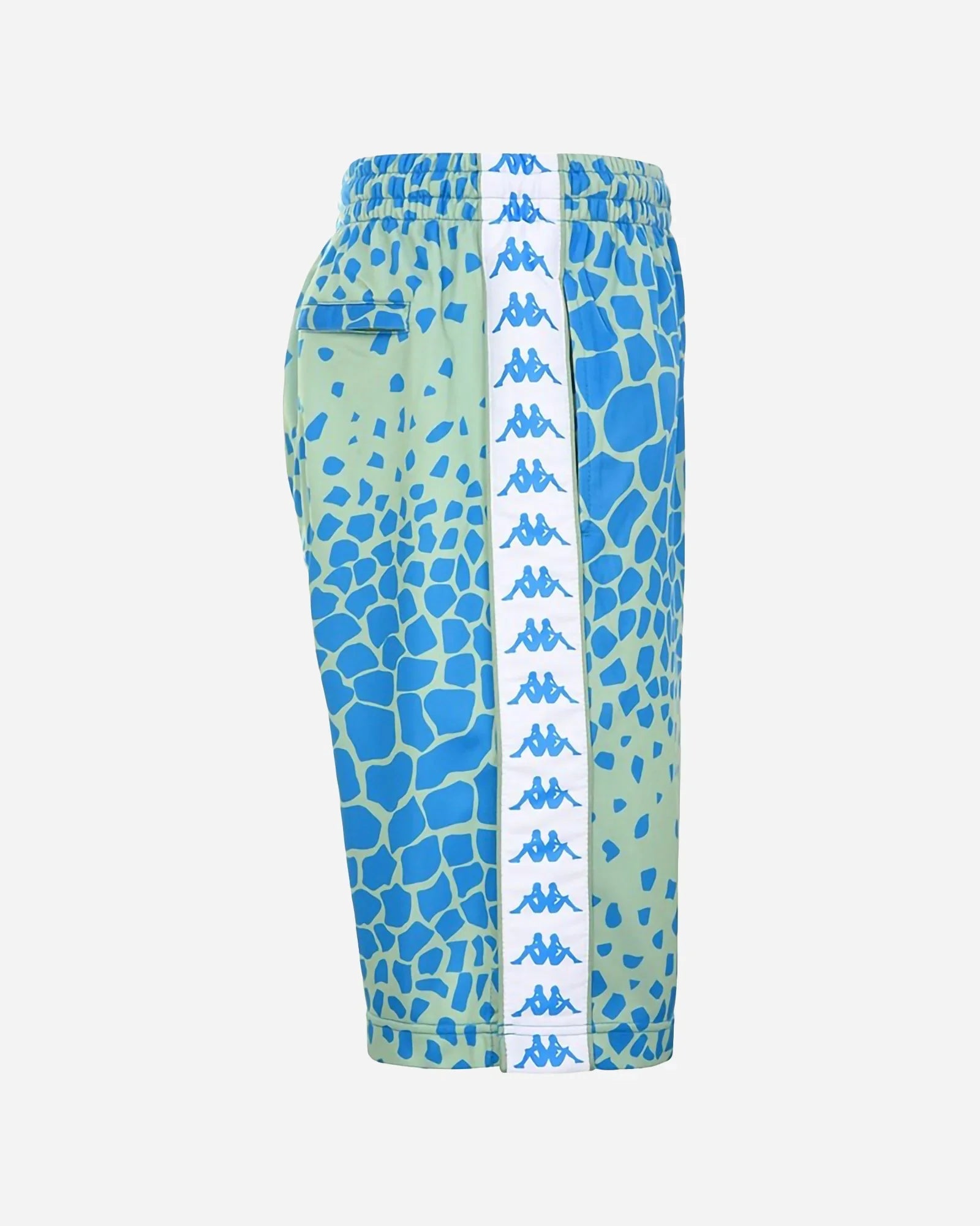 Kappa - 222 Banda Saio Graphik Shorts Green Dusty / Blue Smurf