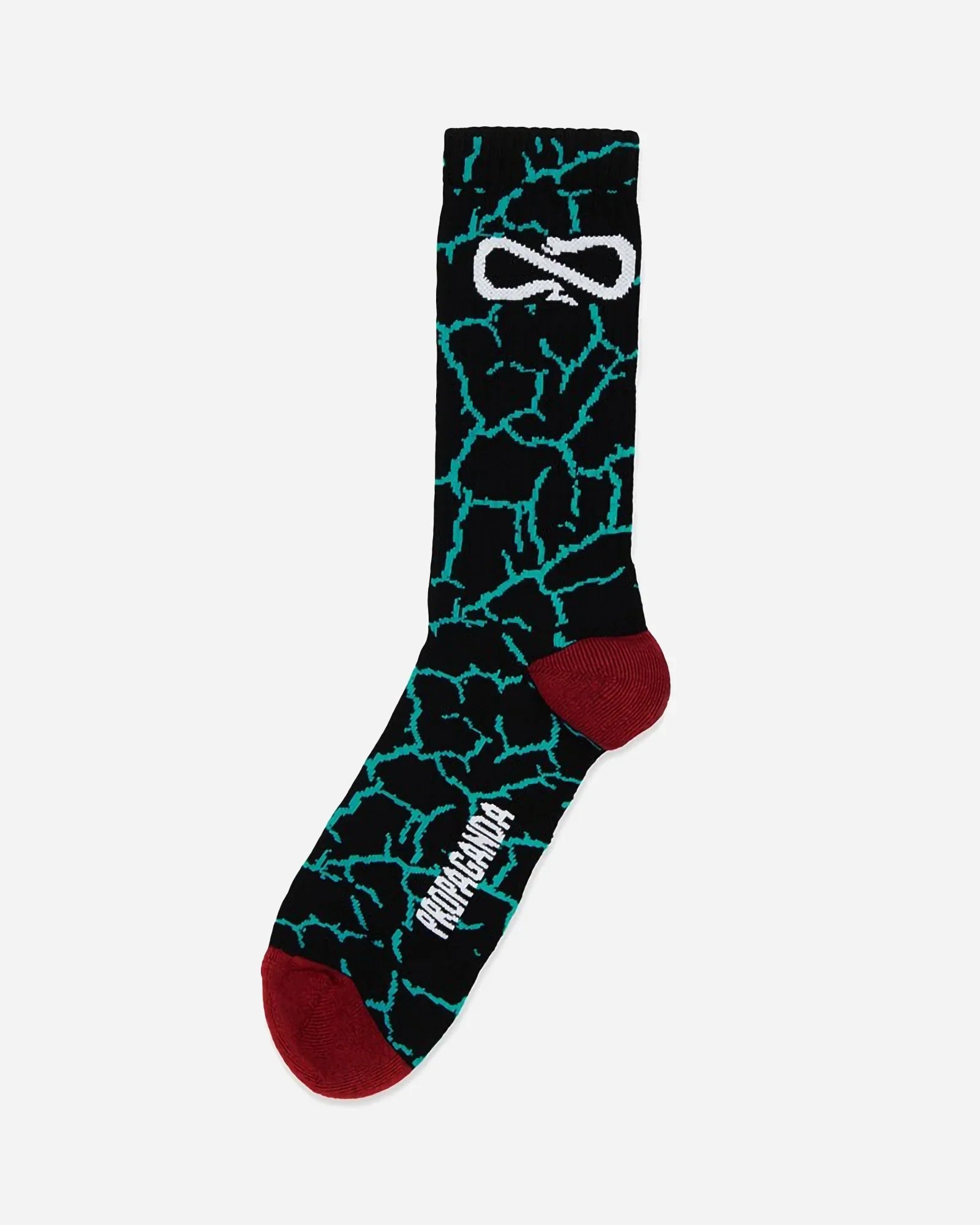 Propaganda Ribs Socks Black / Red