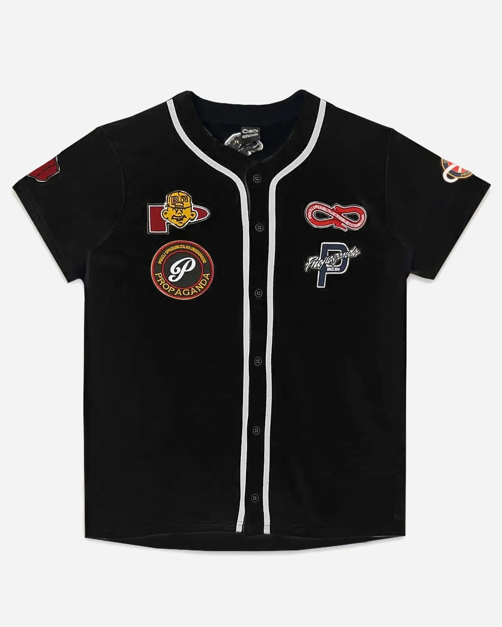 Propaganda Baseball Jersey Patch Black