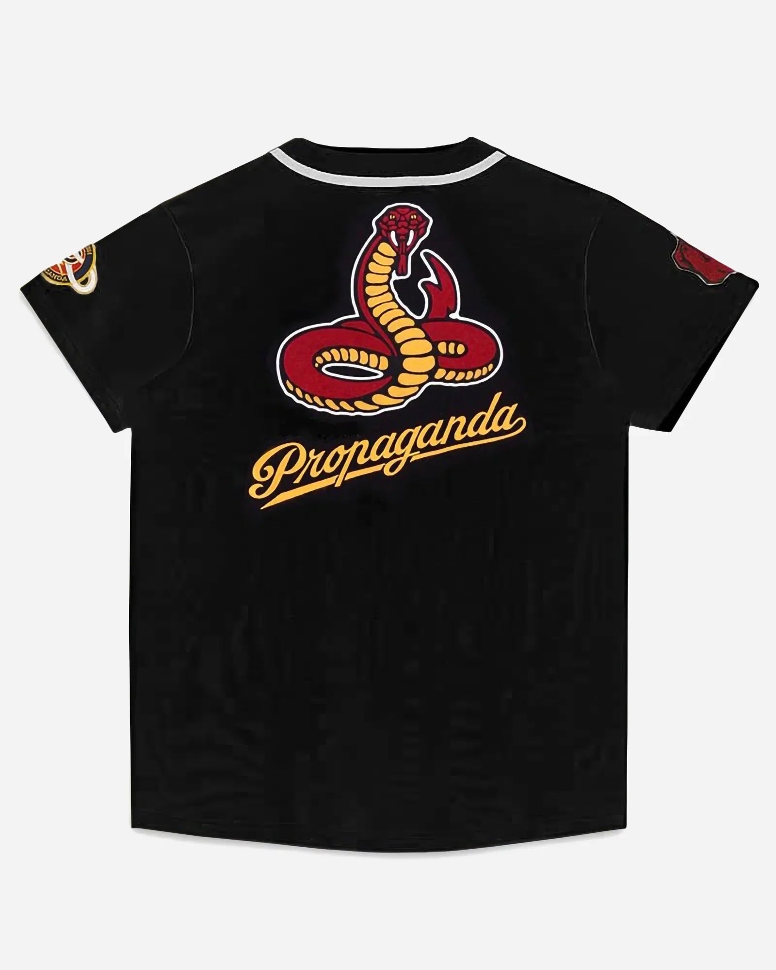 Propaganda Baseball Jersey Patch Black