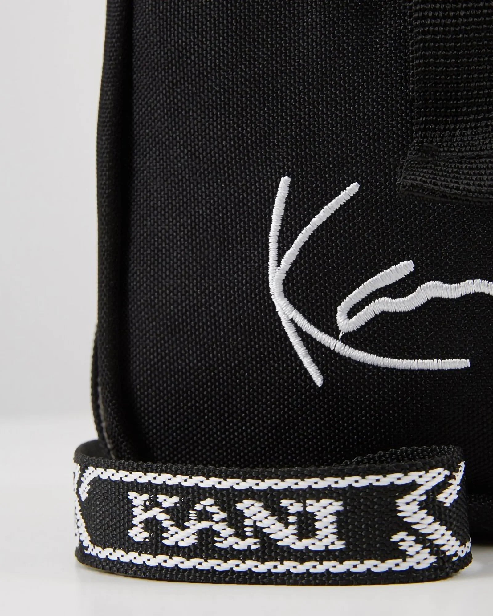 Karl Kani Kk Signature Tape Messenger Bag Black