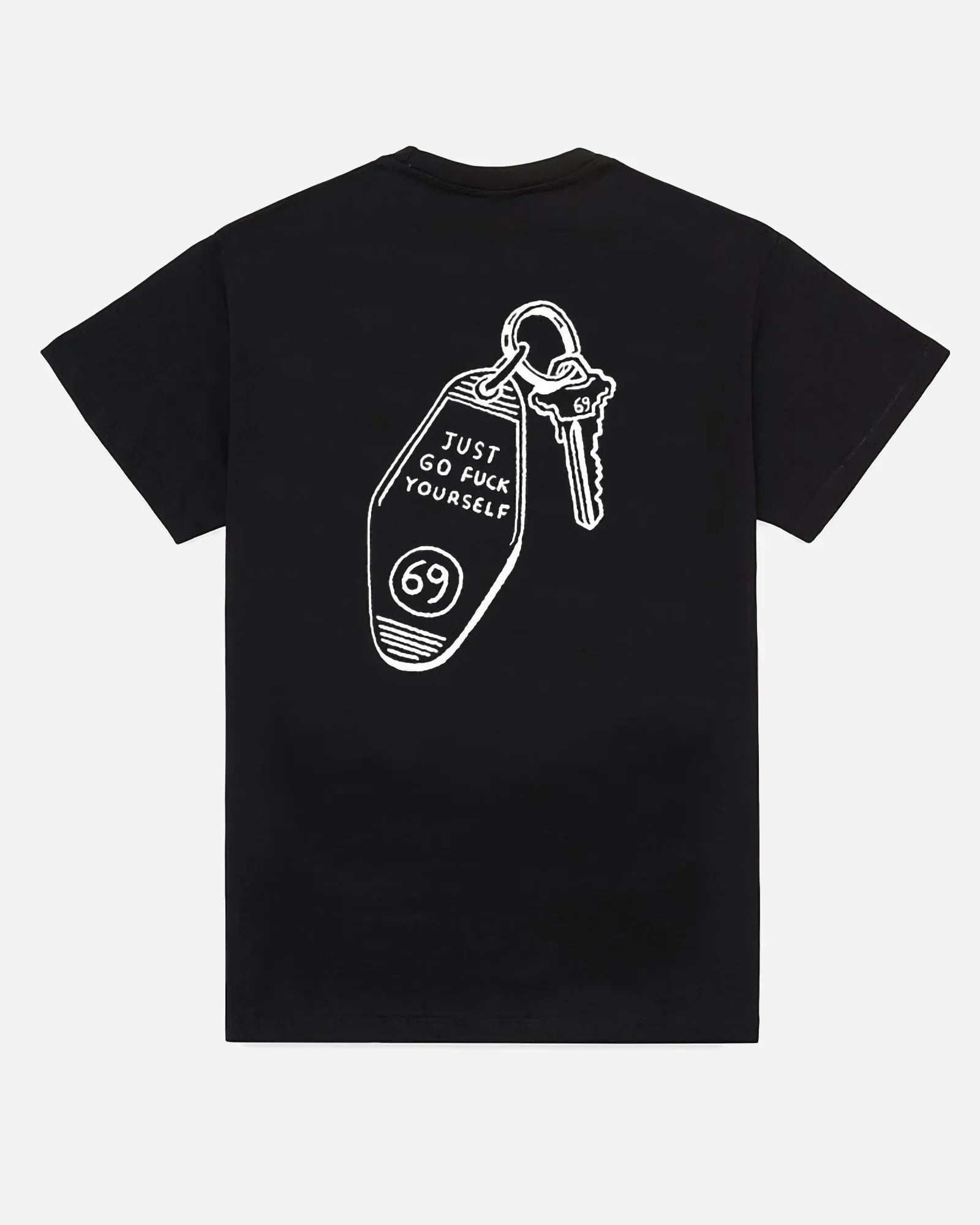 The Dudes Key To My Tee Black