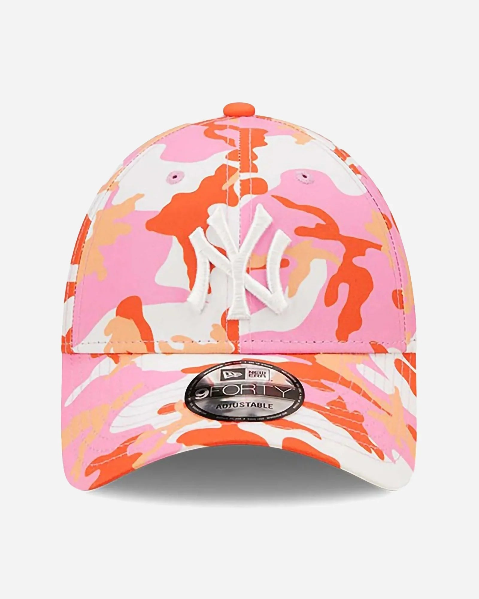 New Era 9forty Seasonal All Over Print Camp Pink New York Yankees