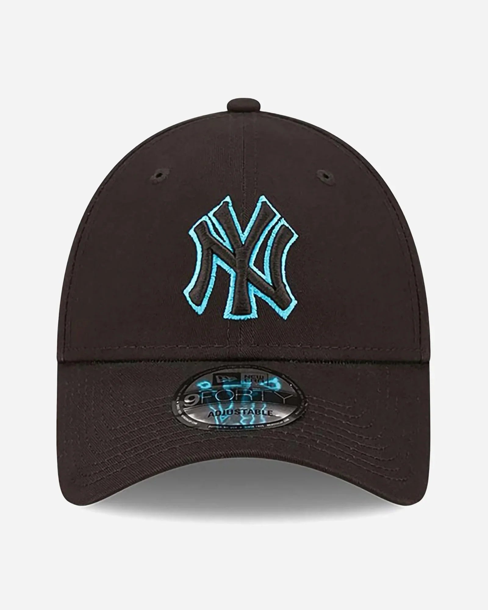 New Era 9forty New York Yankees Neon Outline Black