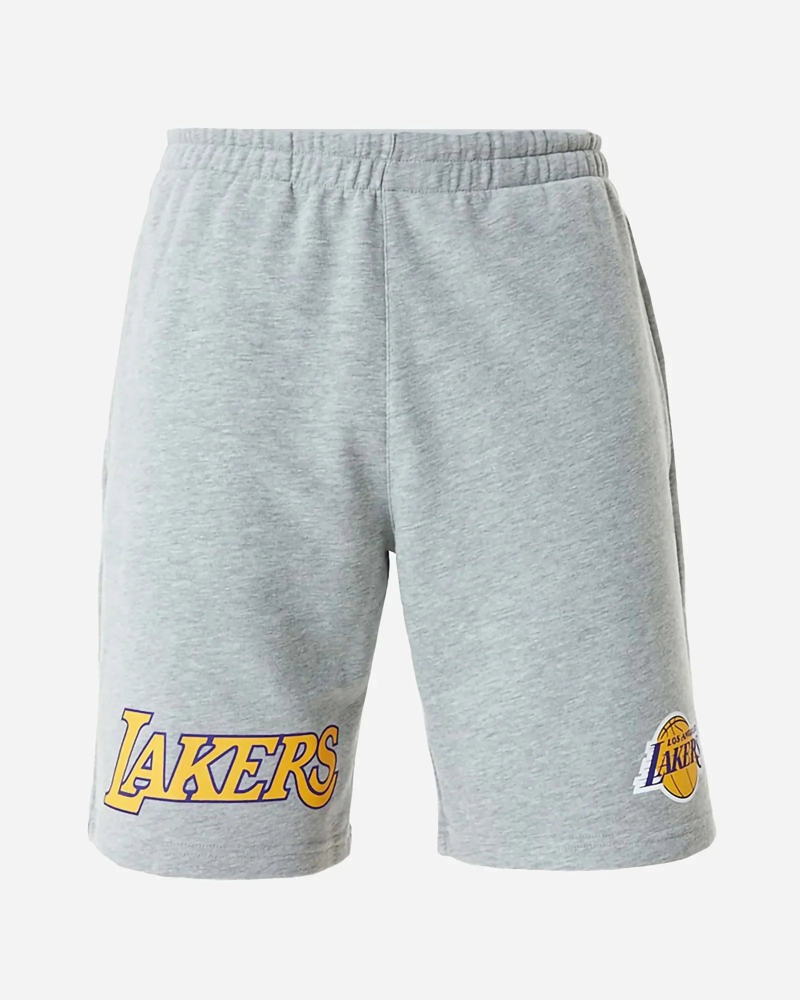 New Era Nba Team Los Angeles Lakers Shorts Grey