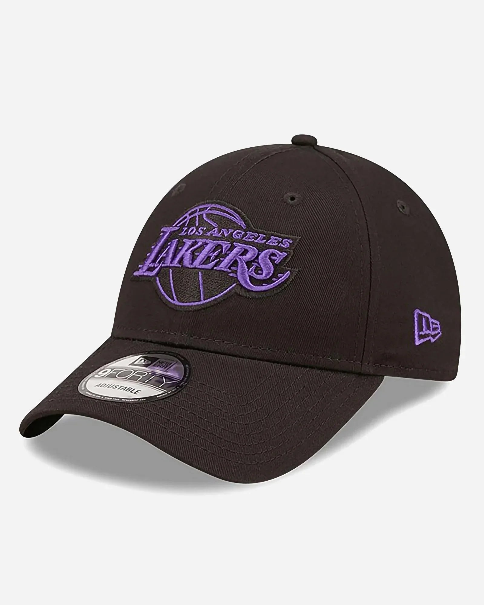 New Era 9forty Los Angeles Lakers Neon Outline Purple