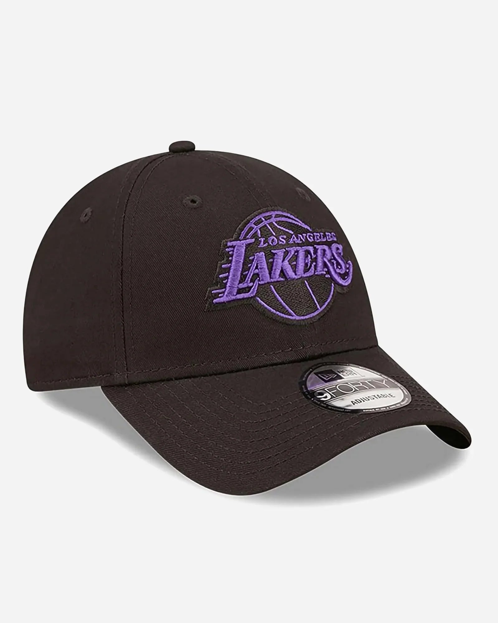 New Era 9forty Los Angeles Lakers Neon Outline Purple