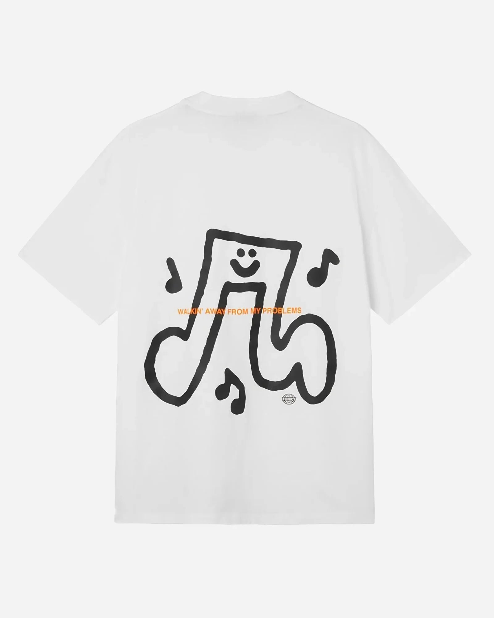 Funky Walker Tee White