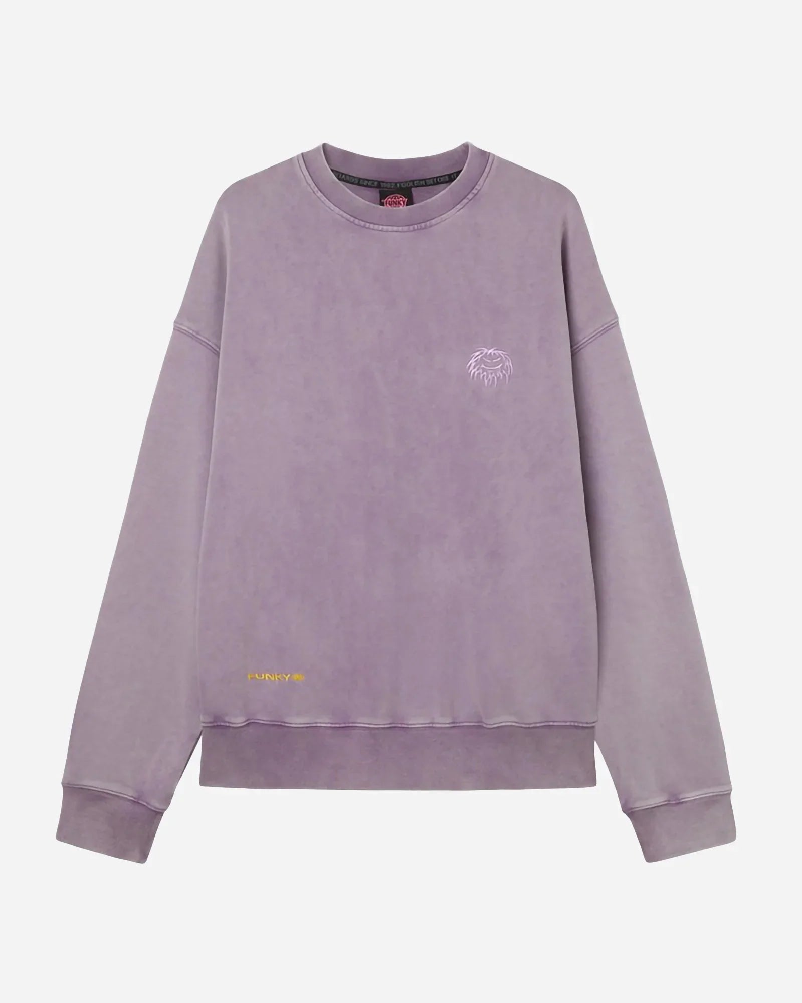 Funky Grog Crewneck Lilac Stone Washed