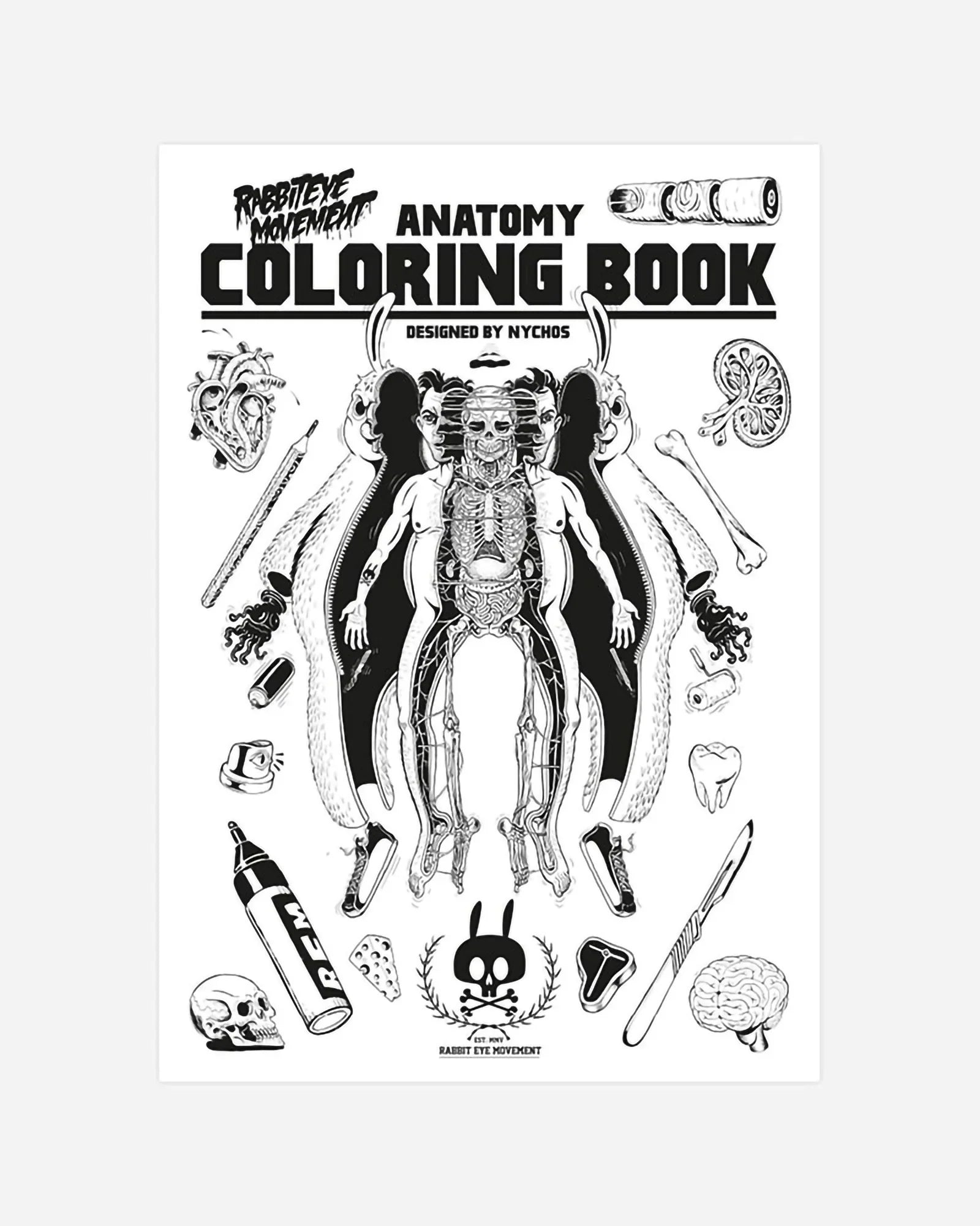 Anatomy Coloring Book - Nychos