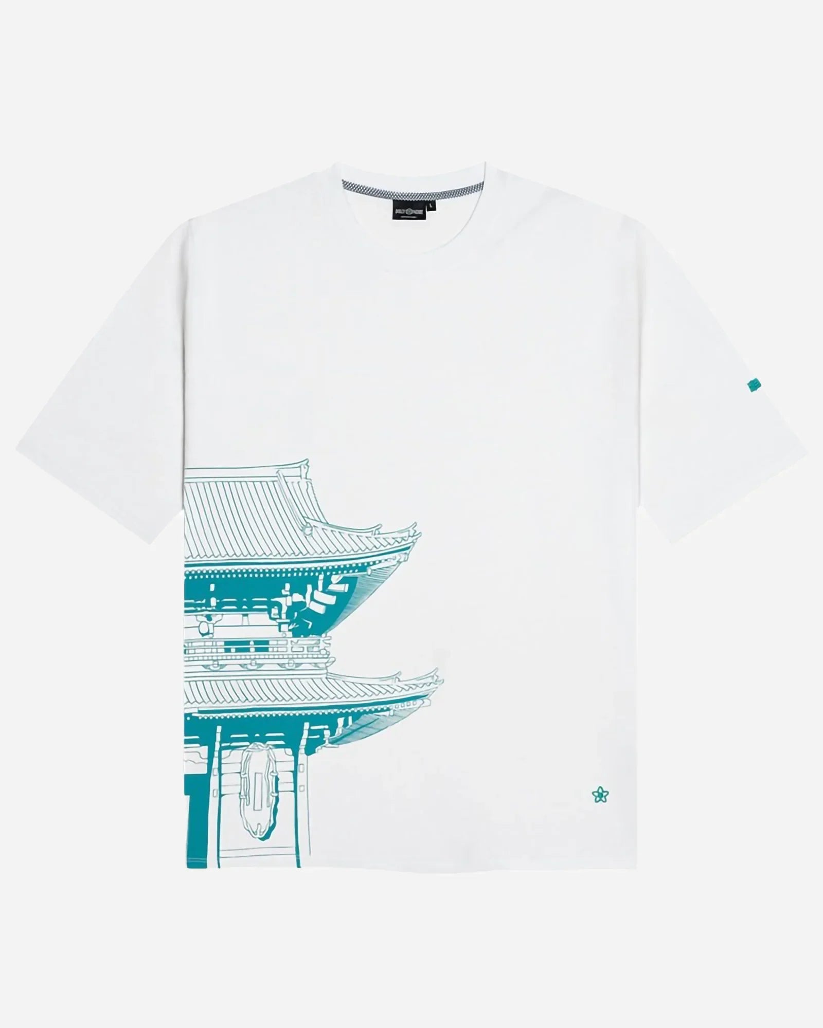 Dolly Noire Bench Tokyo Oversize Kimono Tee White