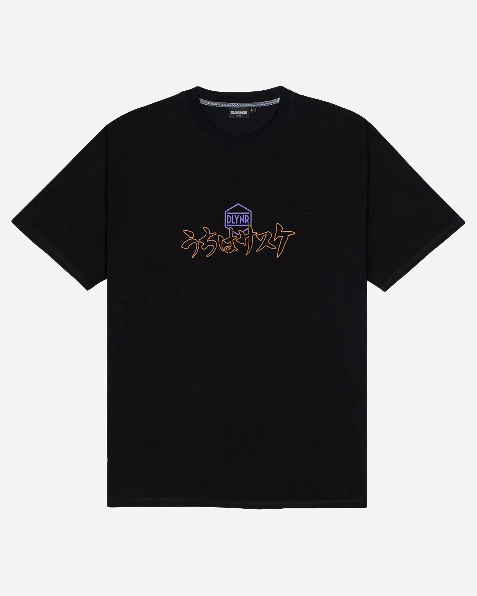 Dolly Noire X Naruto - Sasuke Katon Tee Black