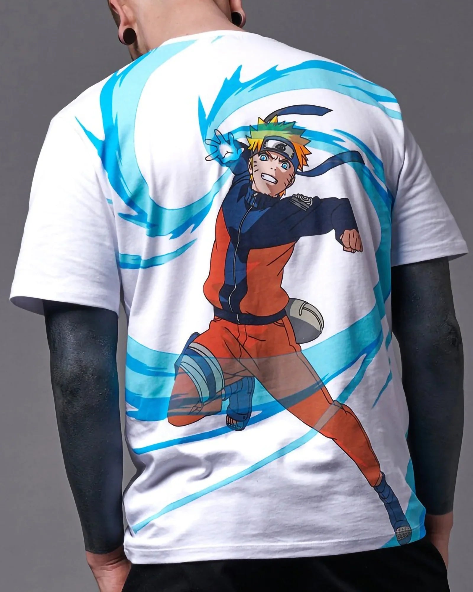 Dolly Noire X Naruto - Naruto Rasengan Tee White