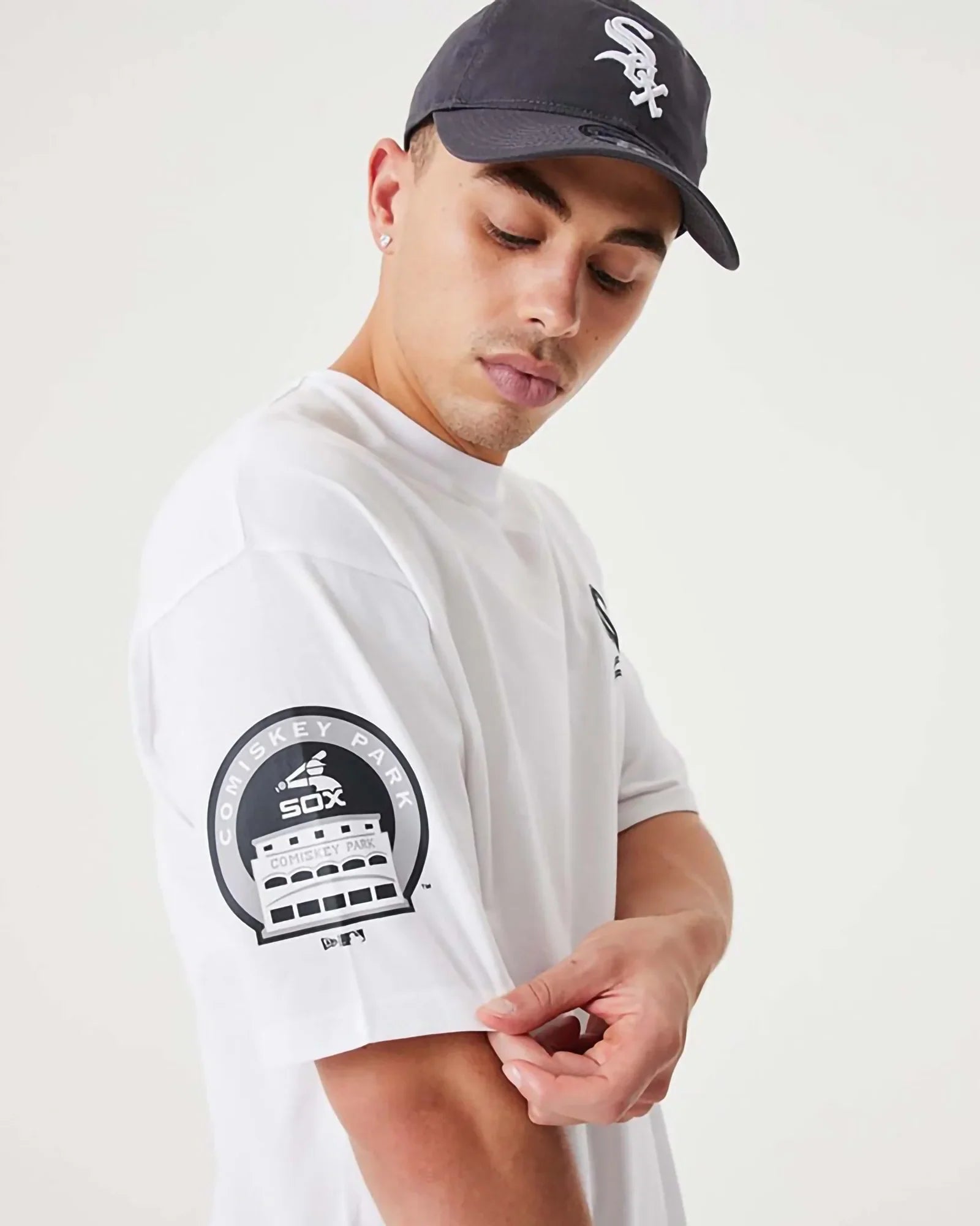 New Era Mlb Chicago White Sox Heritage Oversize Tee