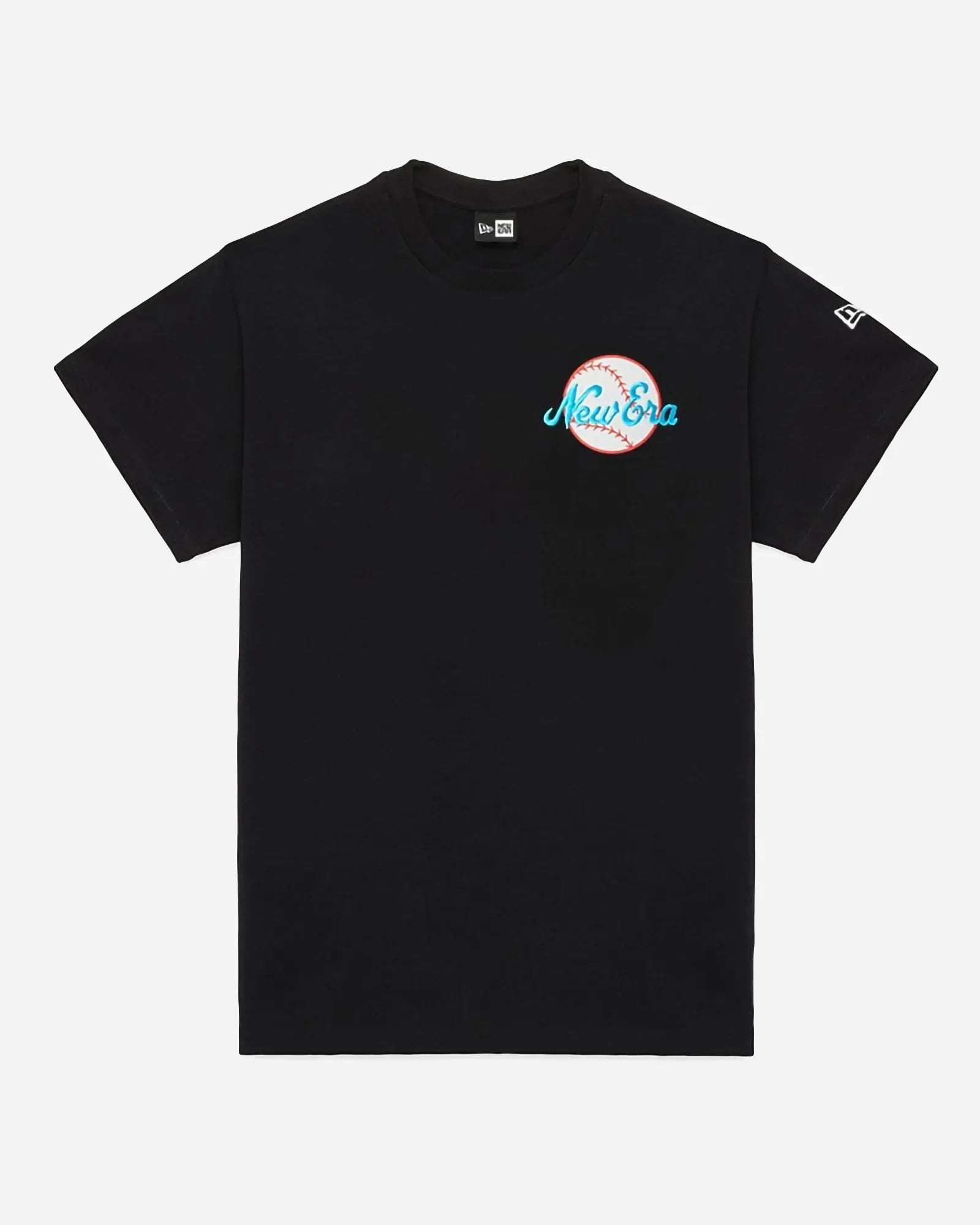 New Era Mlb Heritage Baseball Graphic Oversize Tee Black