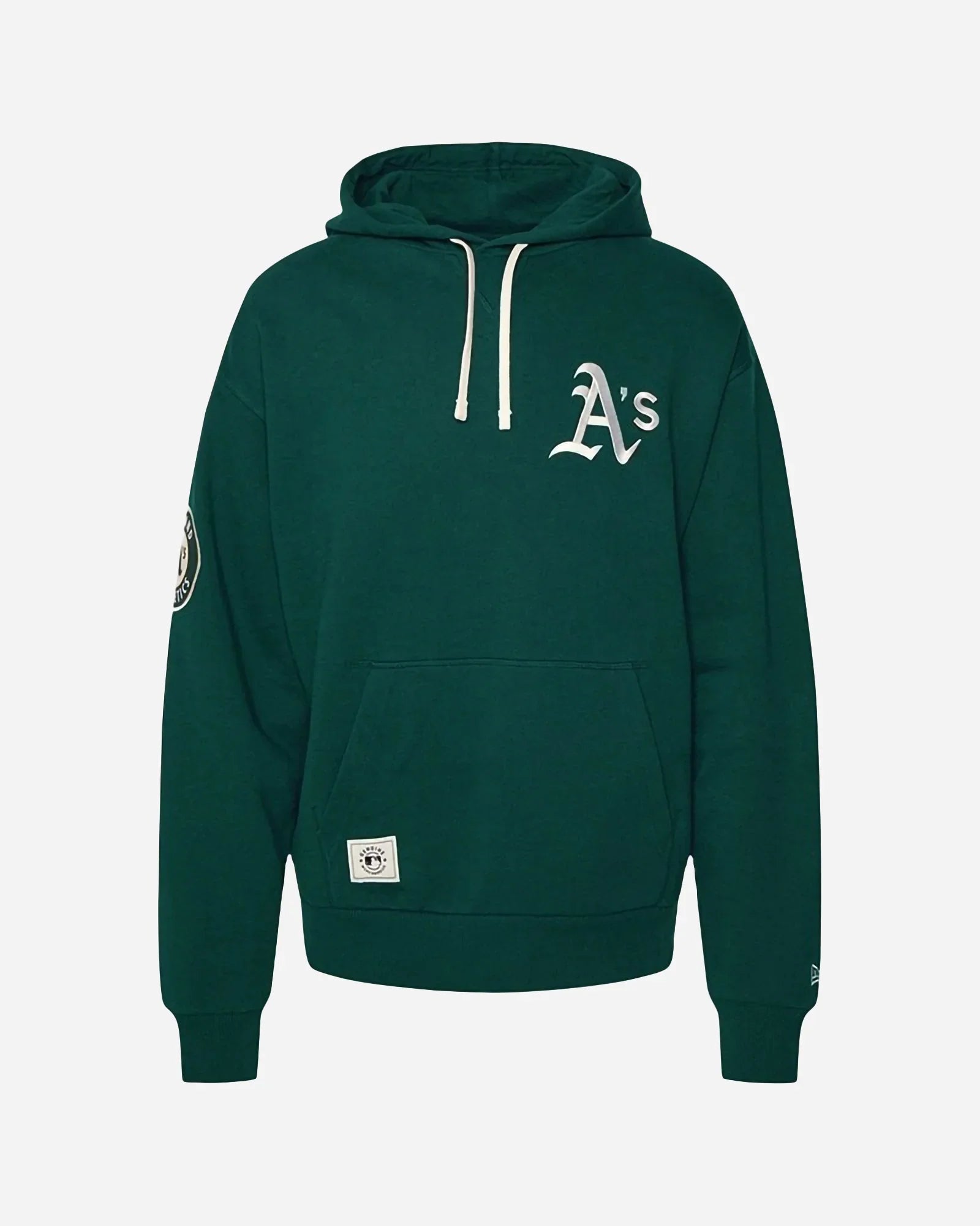 New Era Mlb Oakland Athletics Heritage Oversize Hoodie Dark Green