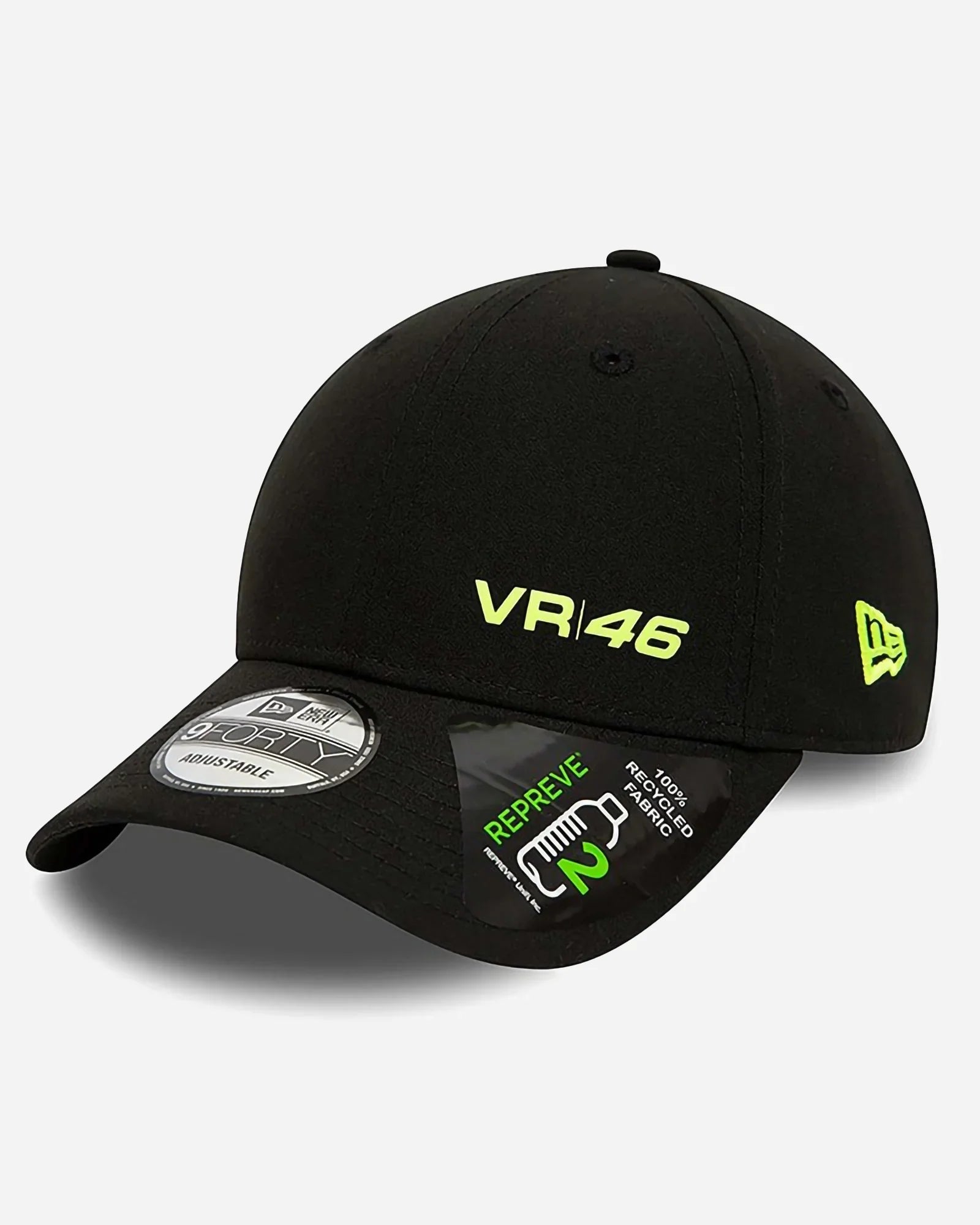 New Era 9forty Vr46 Repreve Black