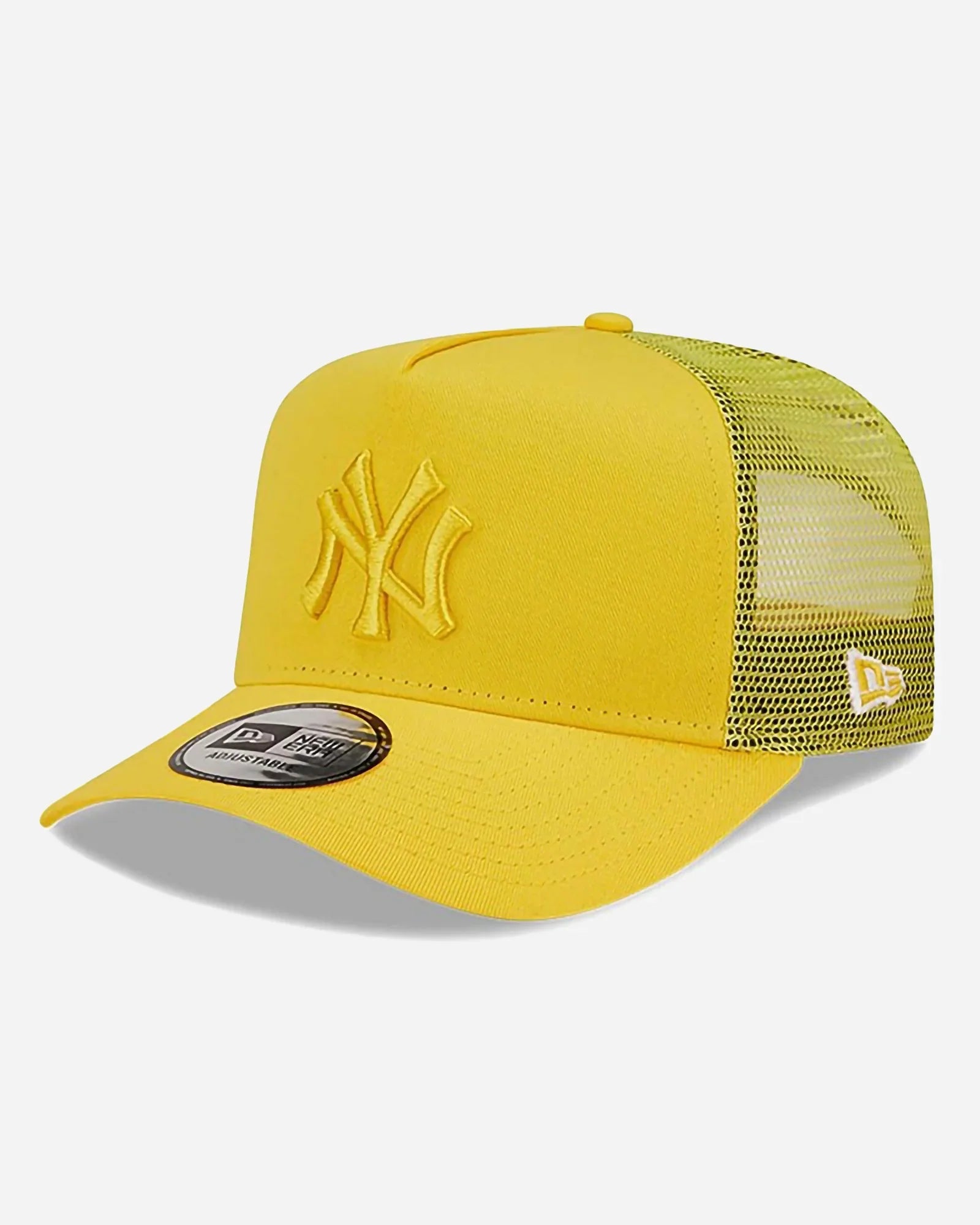 New Era Trucker Ny Yankees Tonal Mesh Yellow